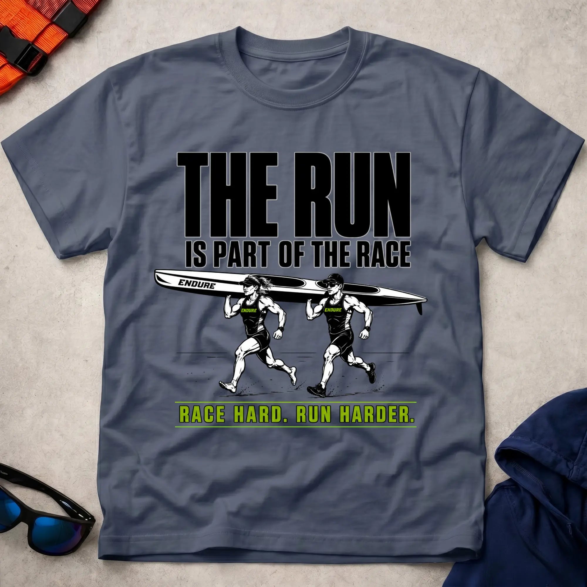 Endure The Run Is Part Of The Race Tee 