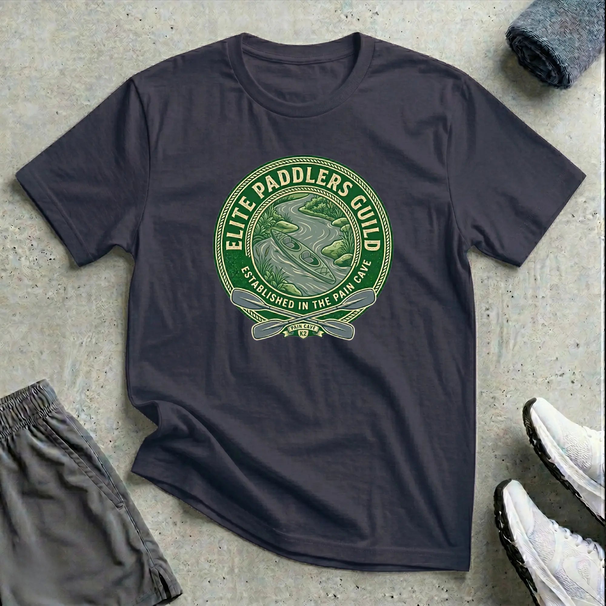 Elite Paddlers Guild. K2 Kayak T-Shirt Printify
