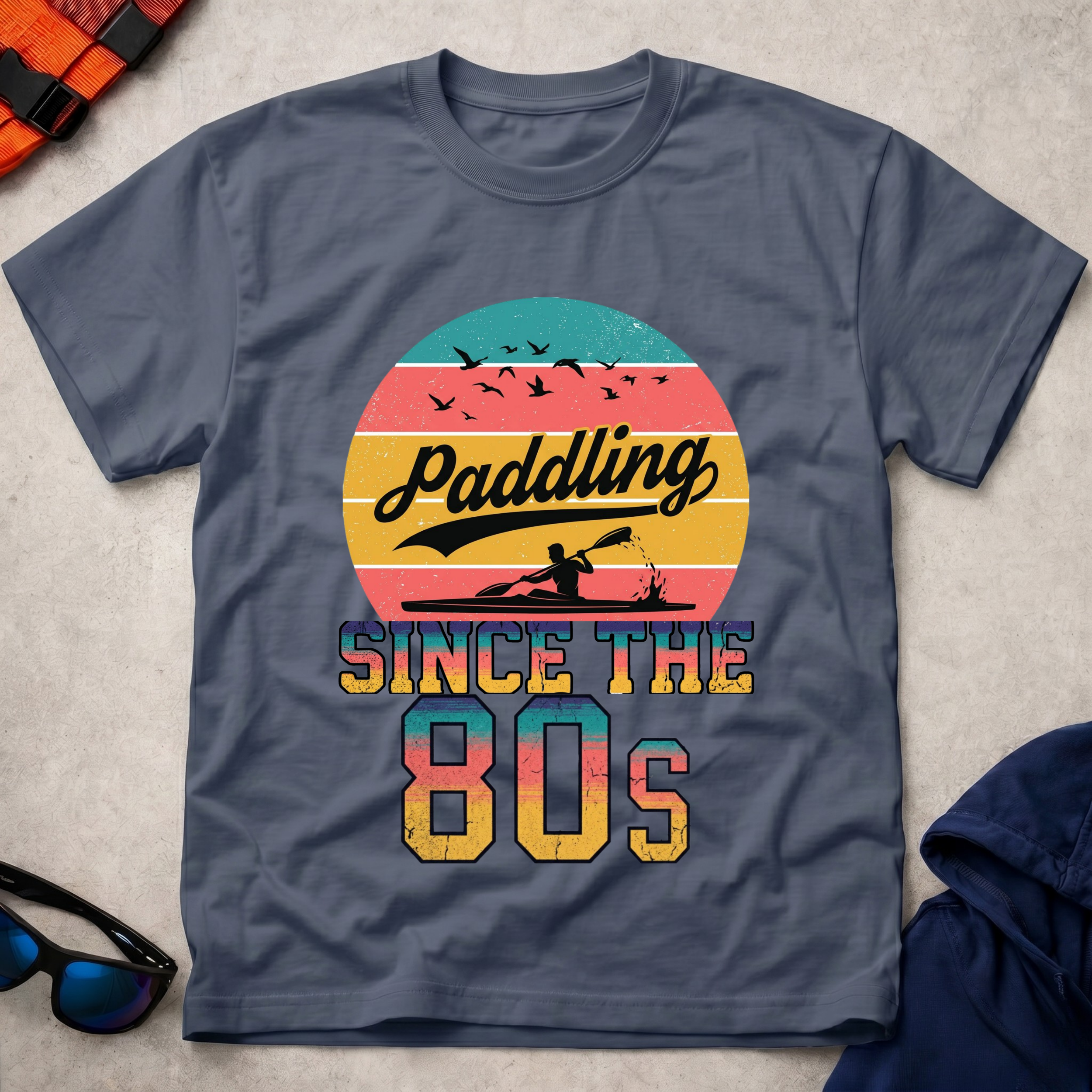 Paddling Since The 80s T-shirt 