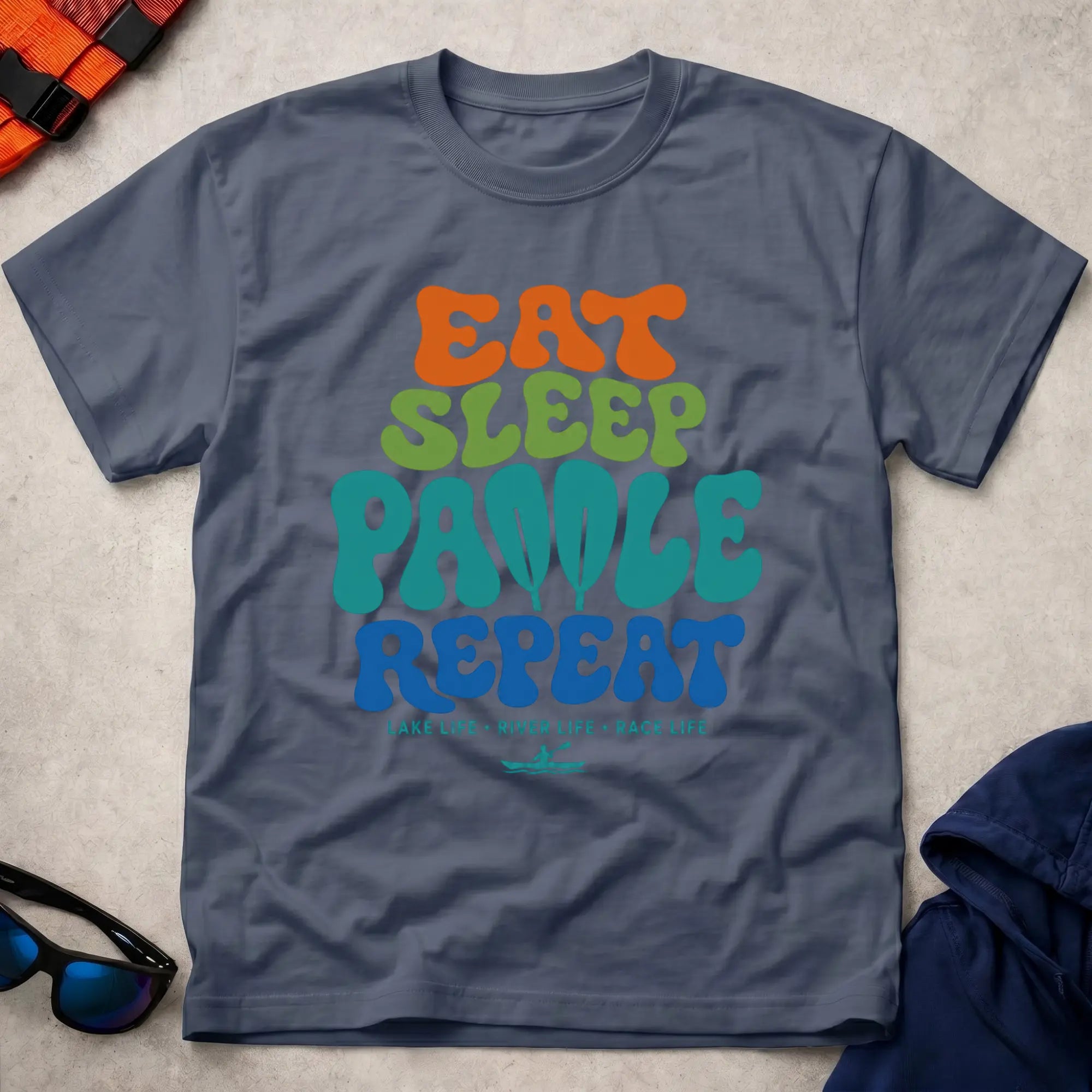 Eat Sleep Paddle T-Shirt 