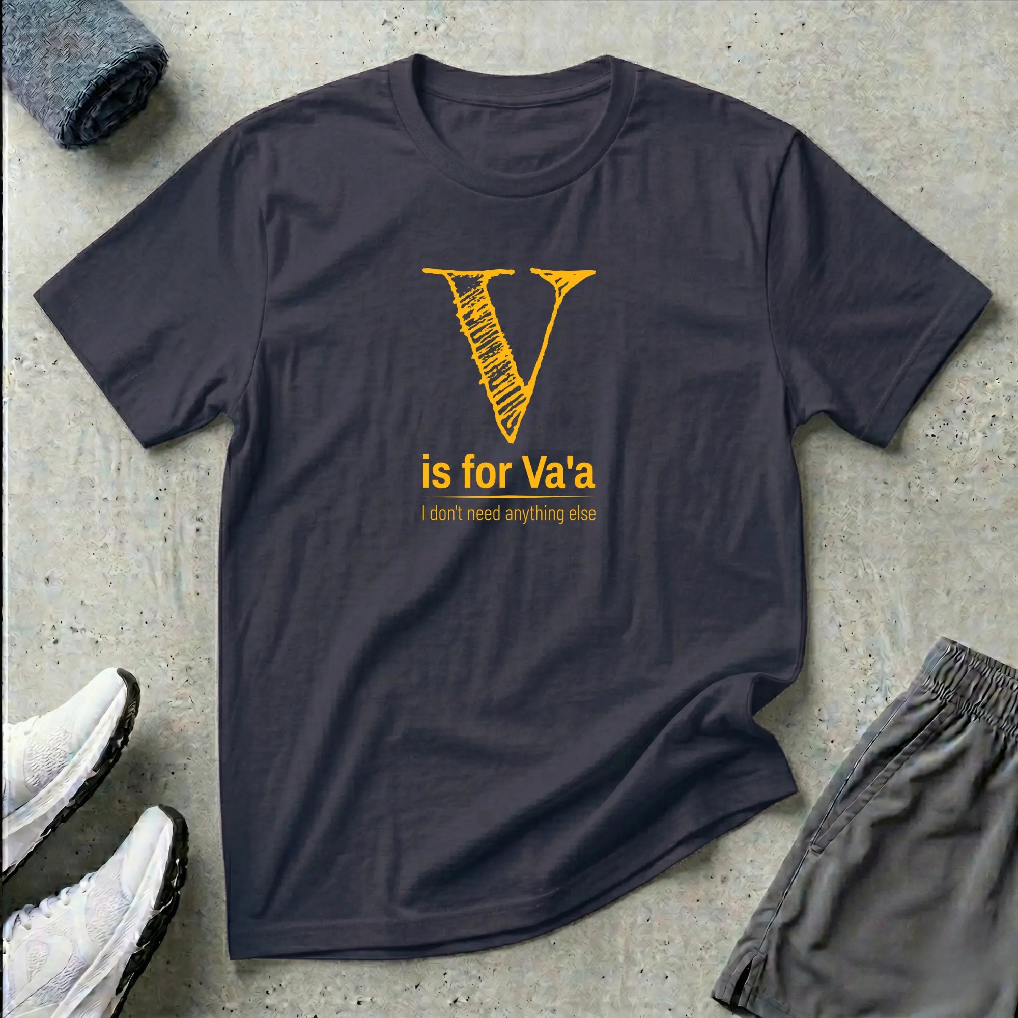 V is for Va'a. Paracanoe T-Shirt Printify