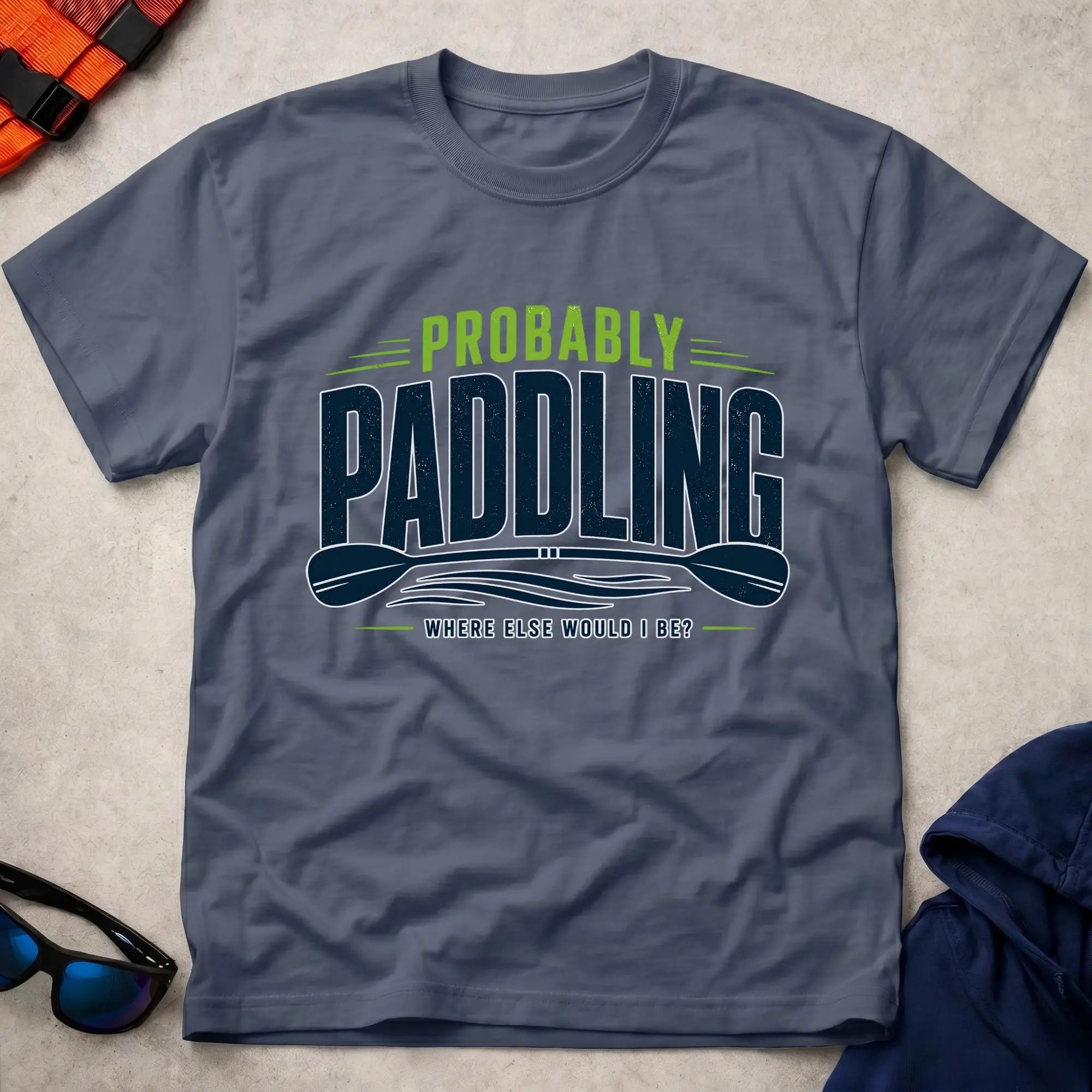 Navy Probably Paddling t-shirt – Vector Paddle