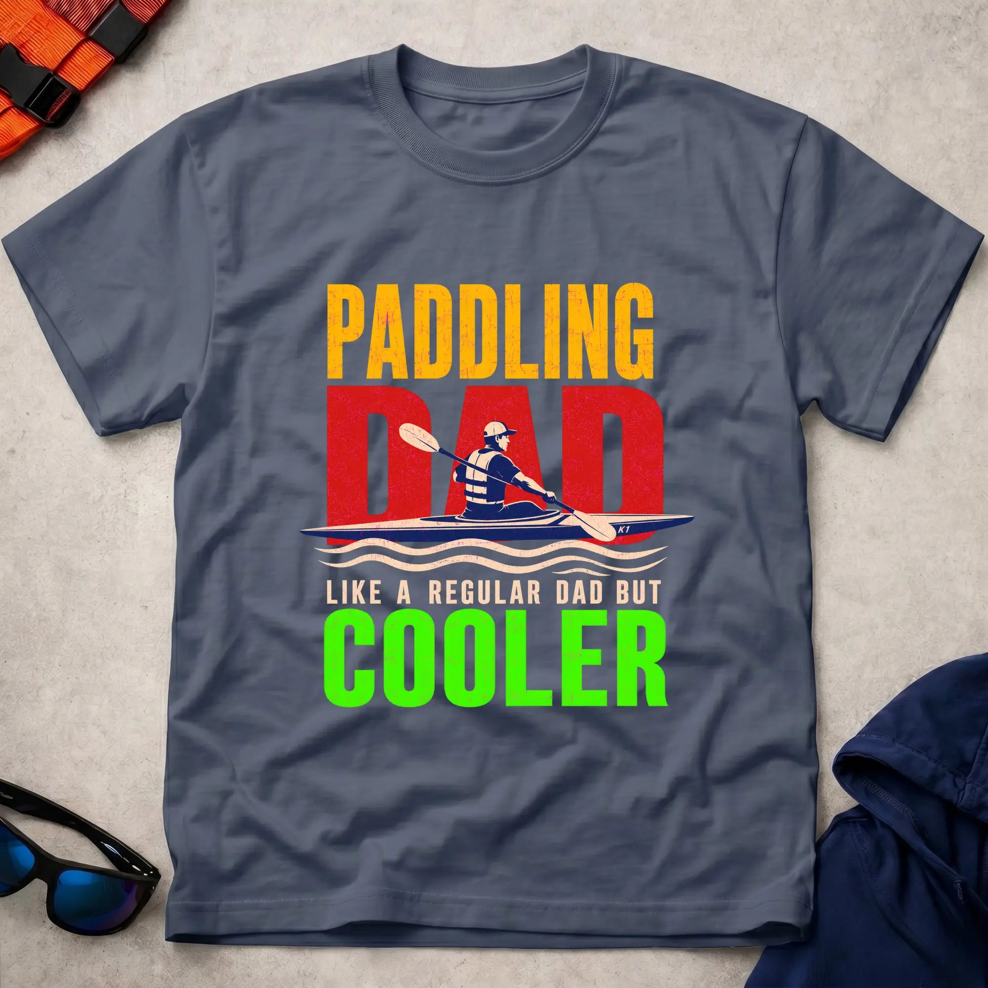 Cool Paddling Dad T-shirt 
