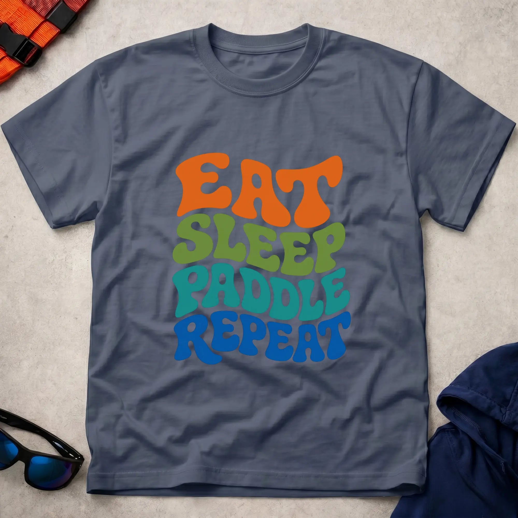 Eat Sleep Paddle Repeat T-Shirt 