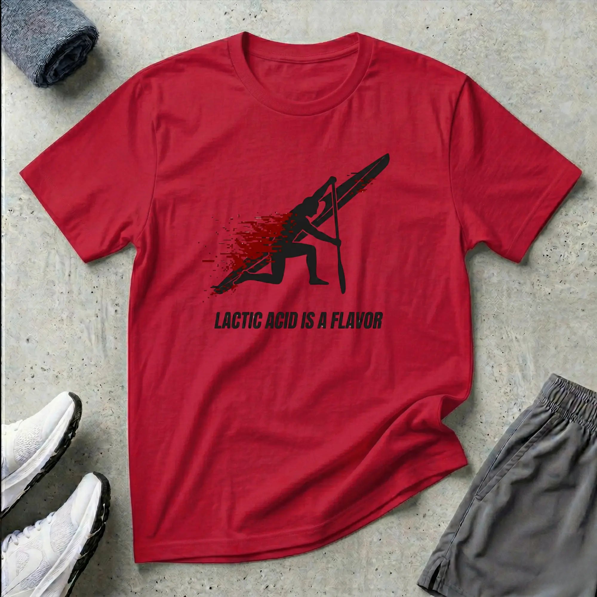 Lactic Acid Is A Flavor. Canoe T-Shirt Printify