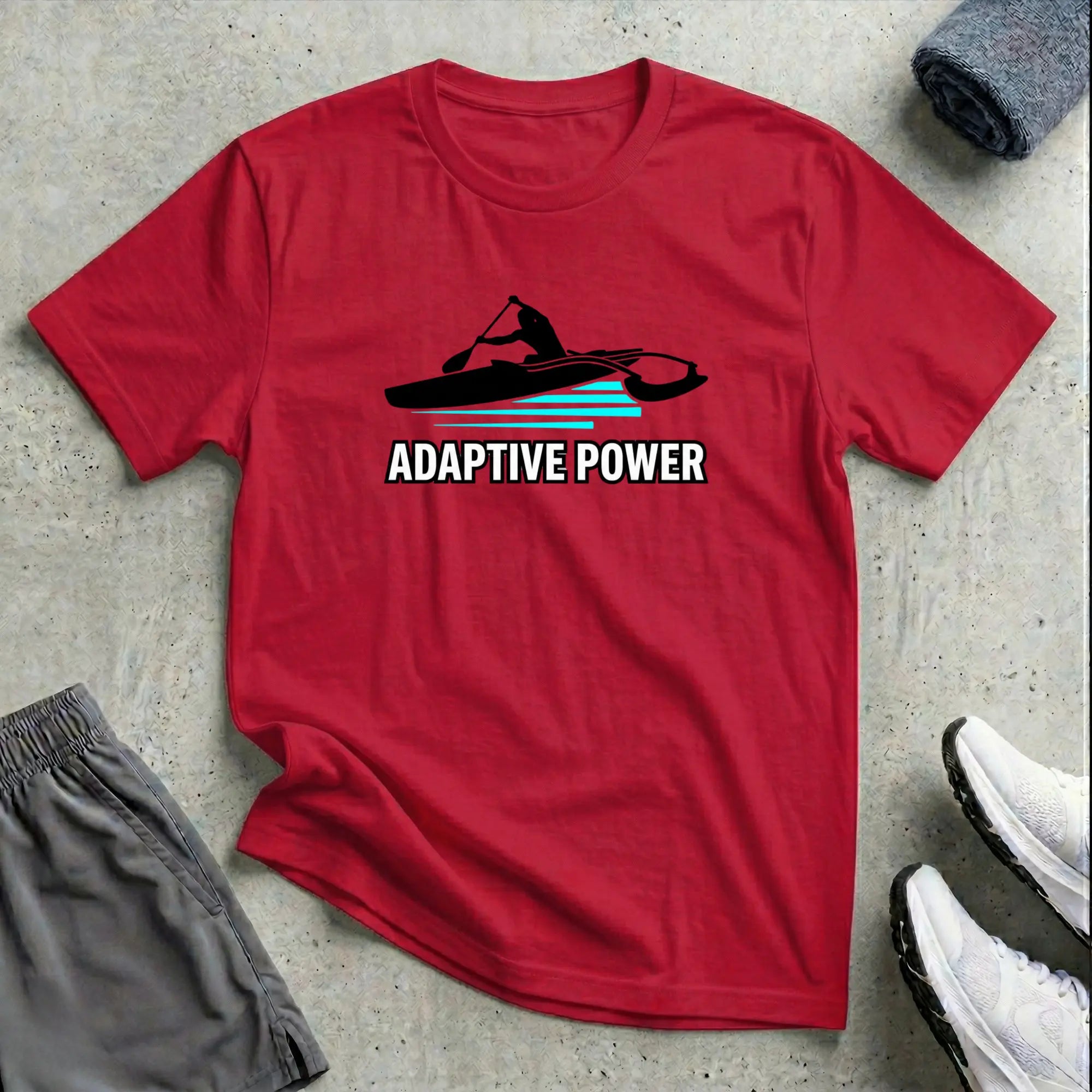 Adaptive Power. Va'a Paracanoe T-Shirt Printify