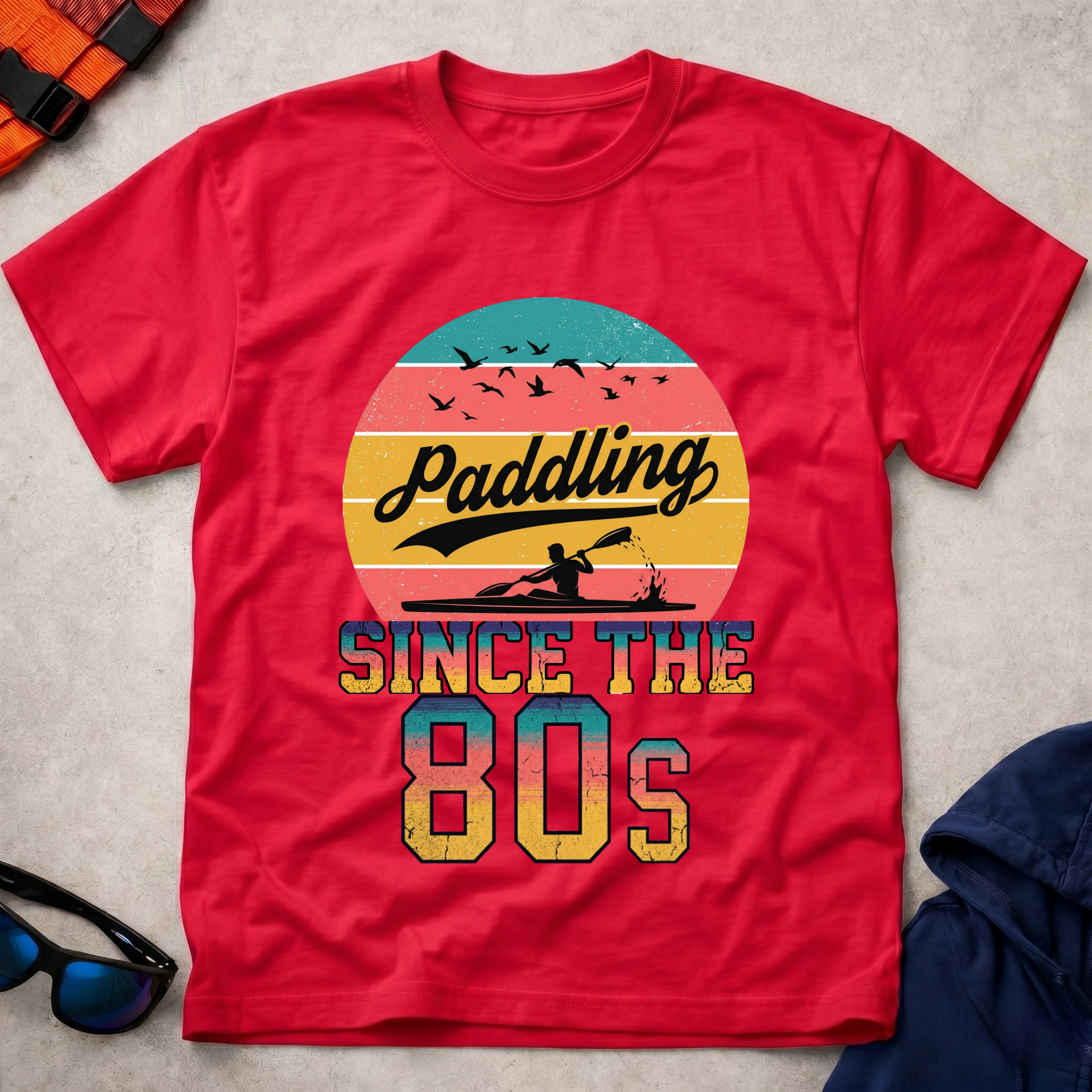 Paddling Since The 80s T-shirt 