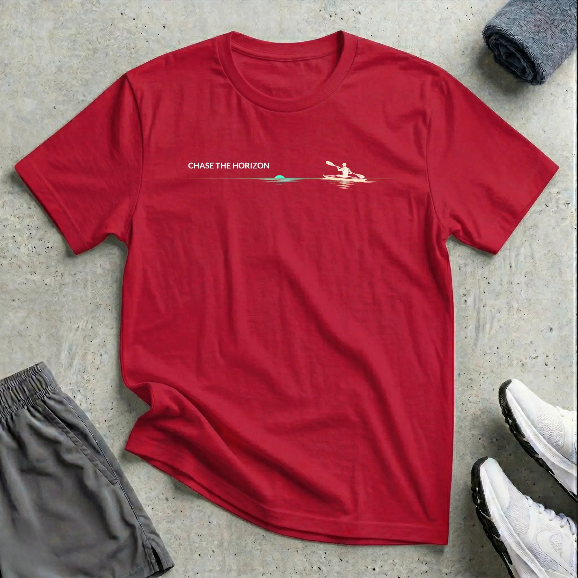 Chase The Horizon. Ocean T-Shirt Printify