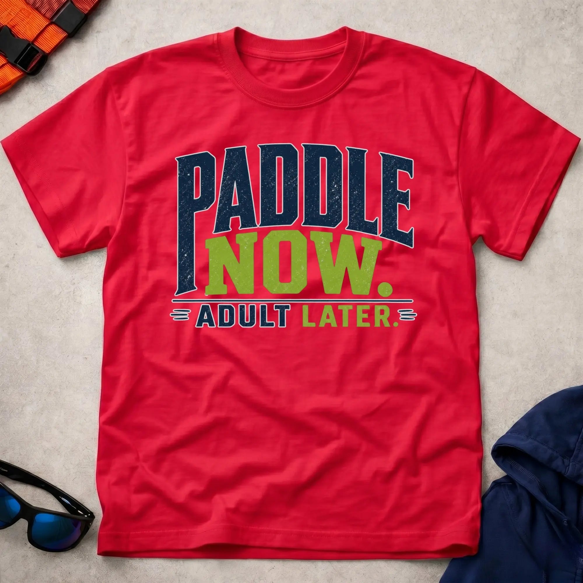Red Paddle Now t-shirt – Vector Paddle