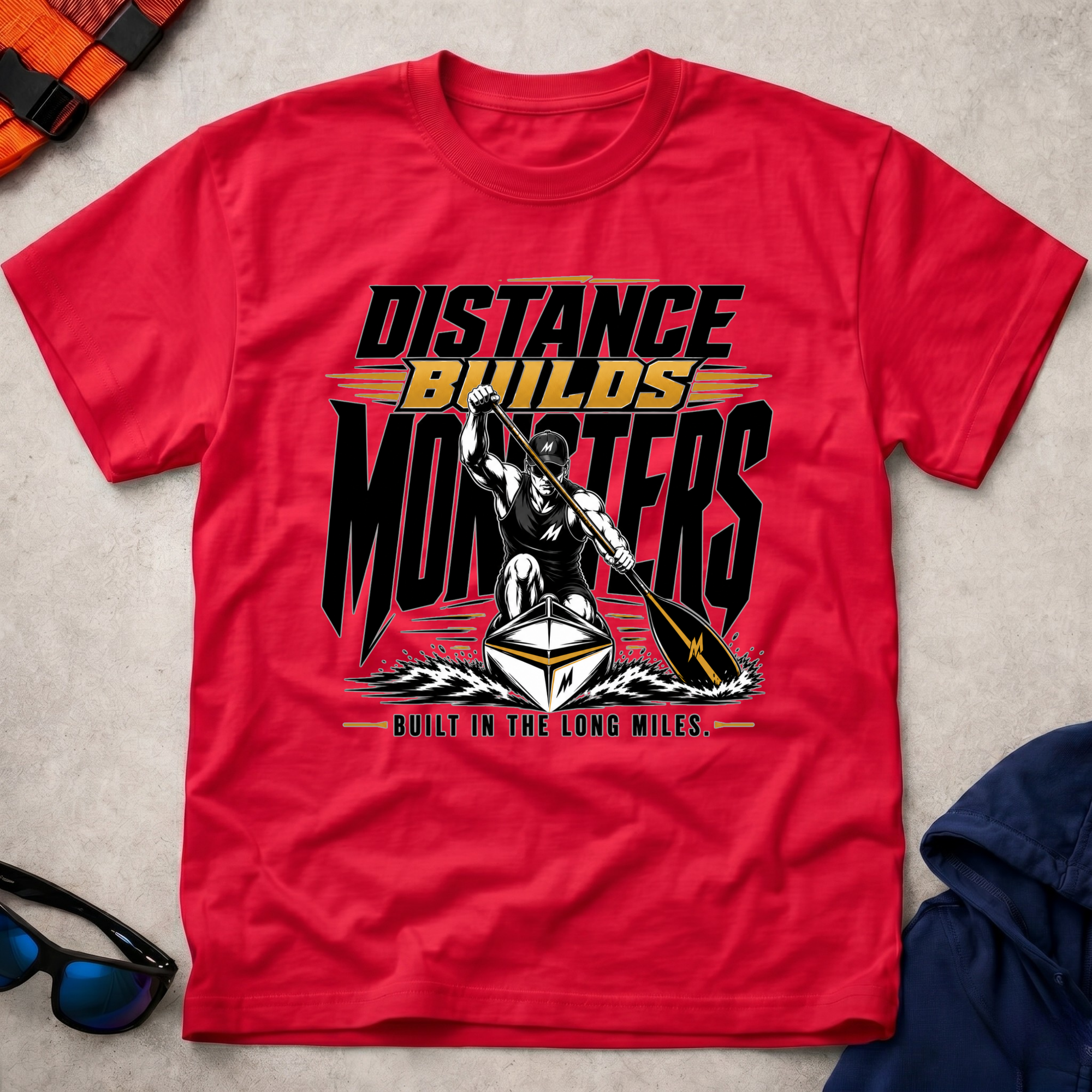 Endure Distance Builds Monsters Tee 