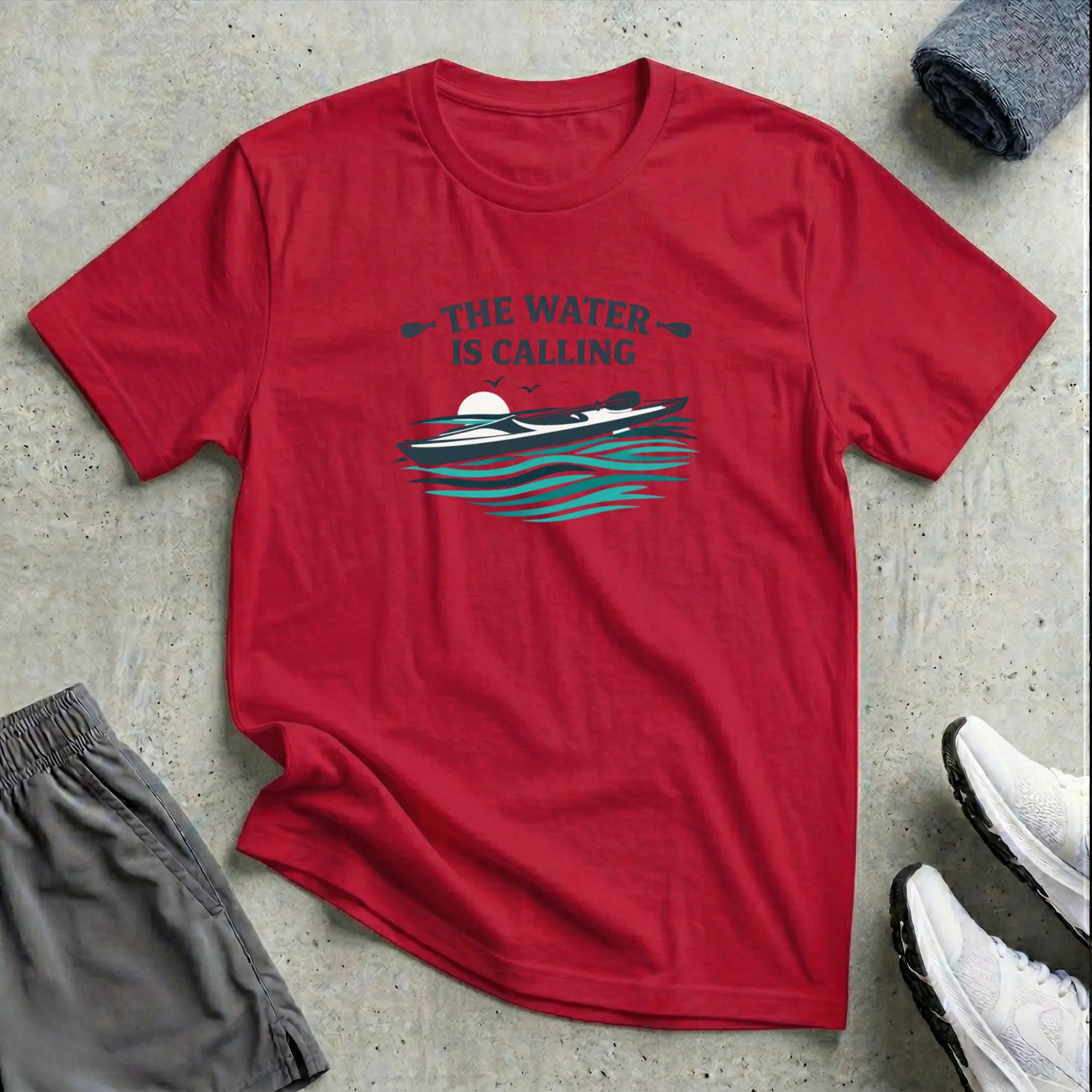 The Water Is Calling T-Shirt - LH Printify