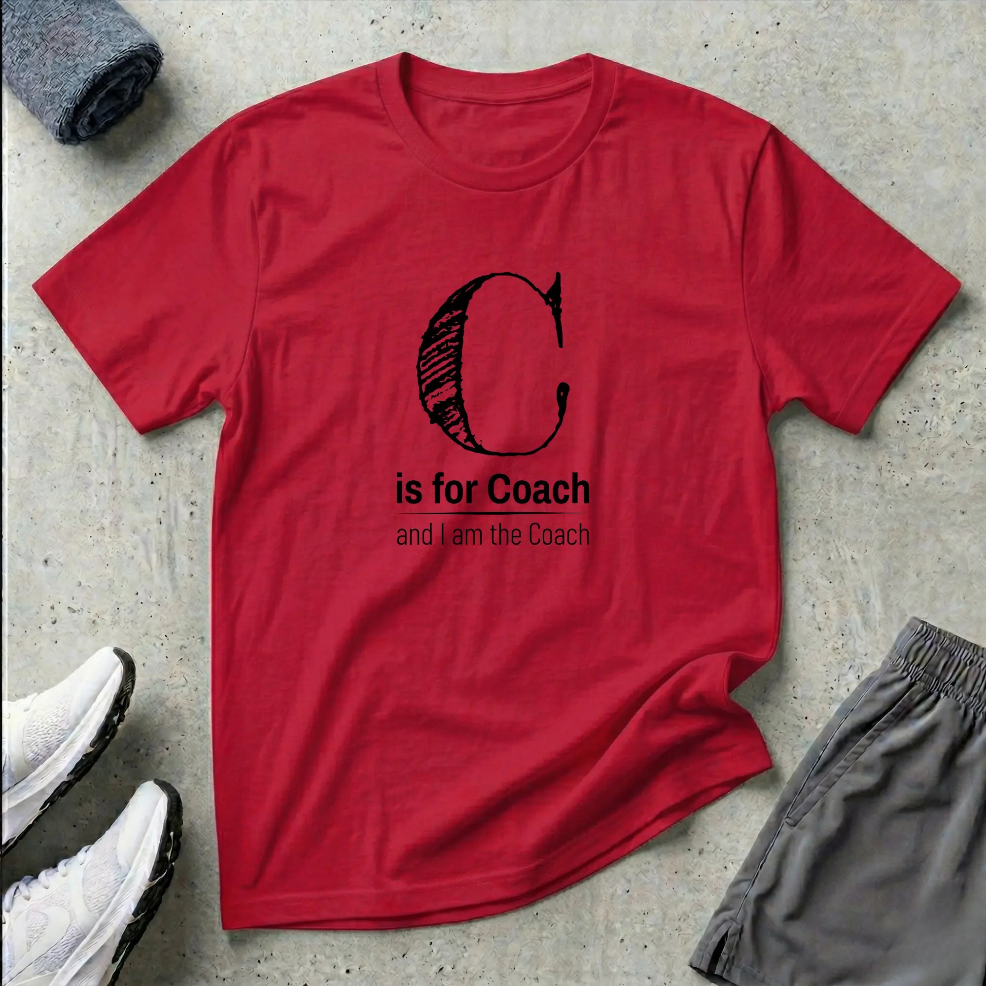 C is for Coach. Instructor T-Shirt Printify