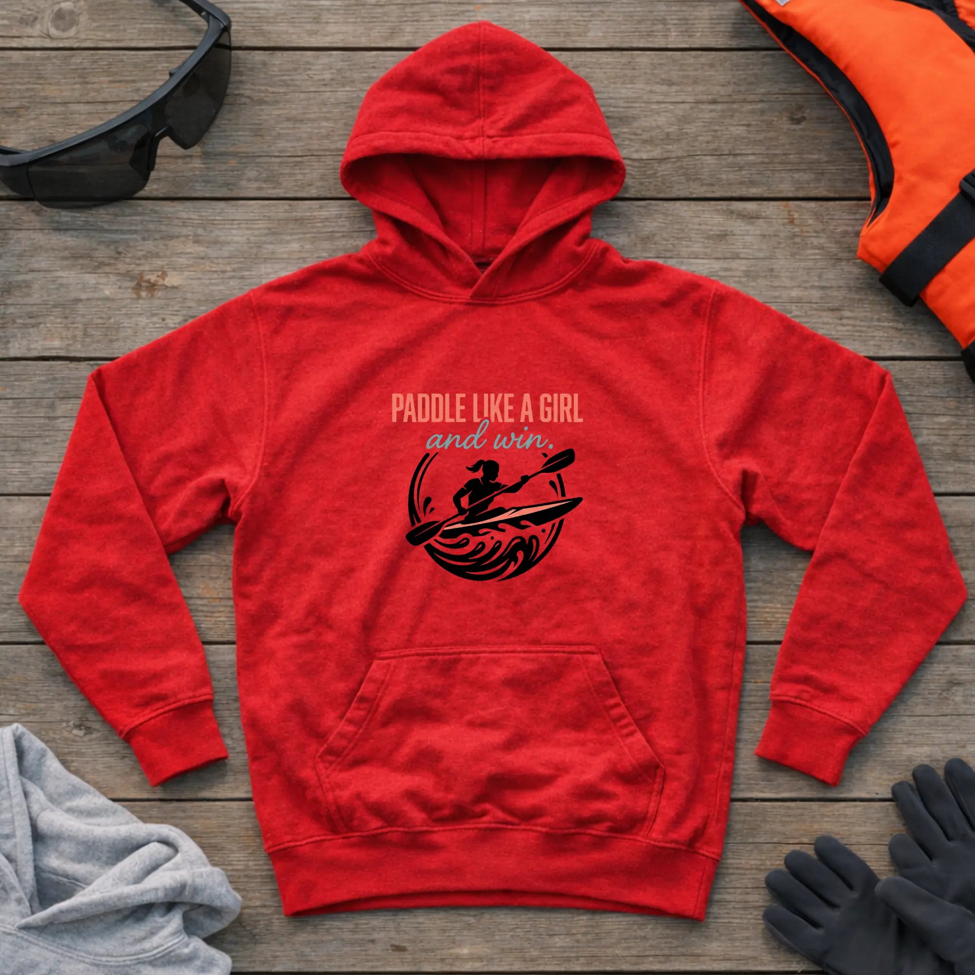 Endure Like A Girl Hoodie Printify