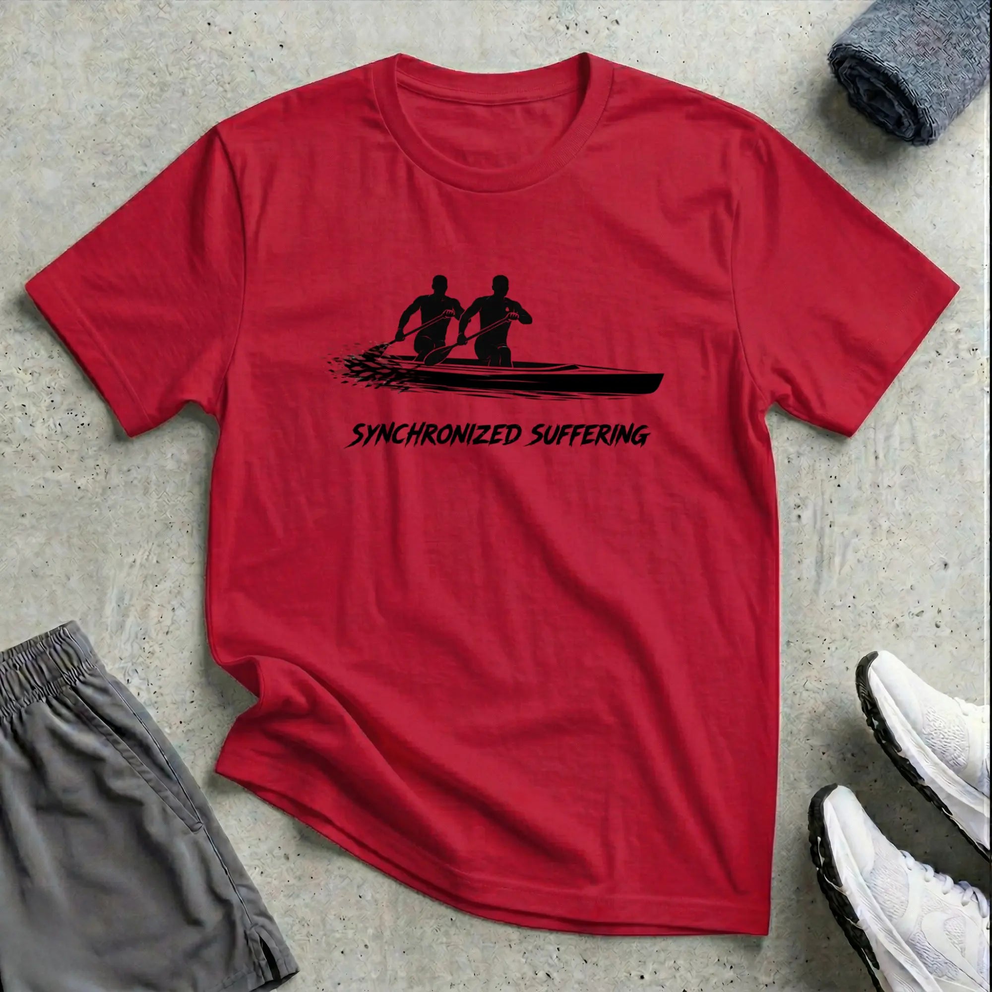 Synchronized Suffering. C2 Canoe Marathon T-Shirt Printify