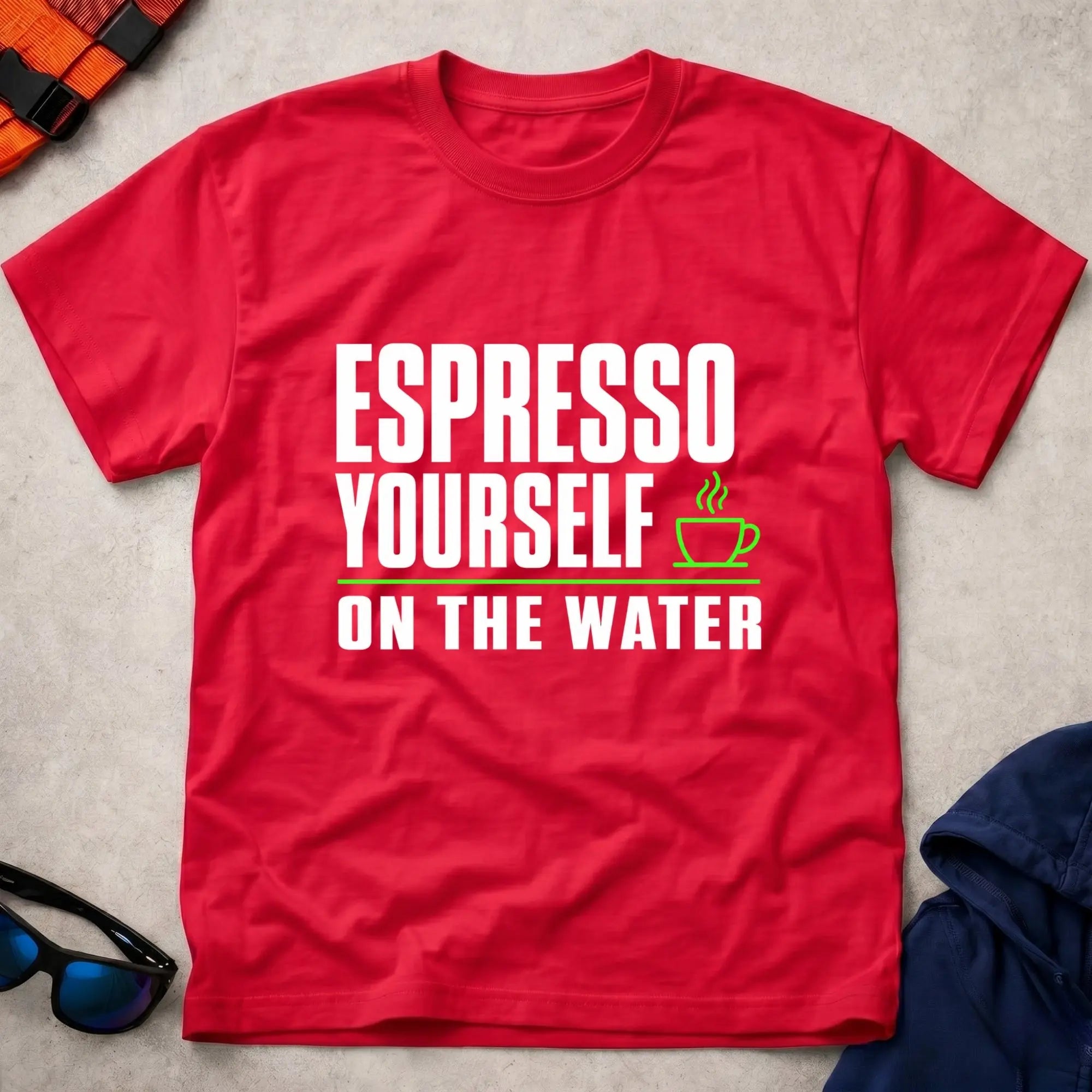 Red Espresso Yourself Tee - Vector Paddle