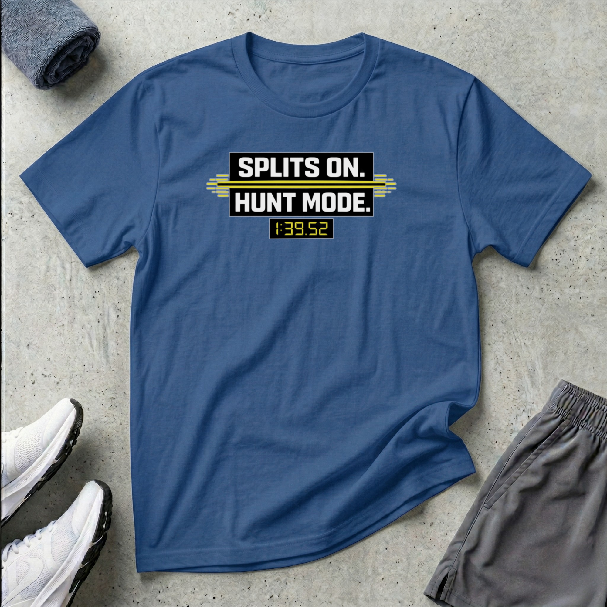 Splits On. Hunt Mode. Kayak Canoe Racing T-shirt