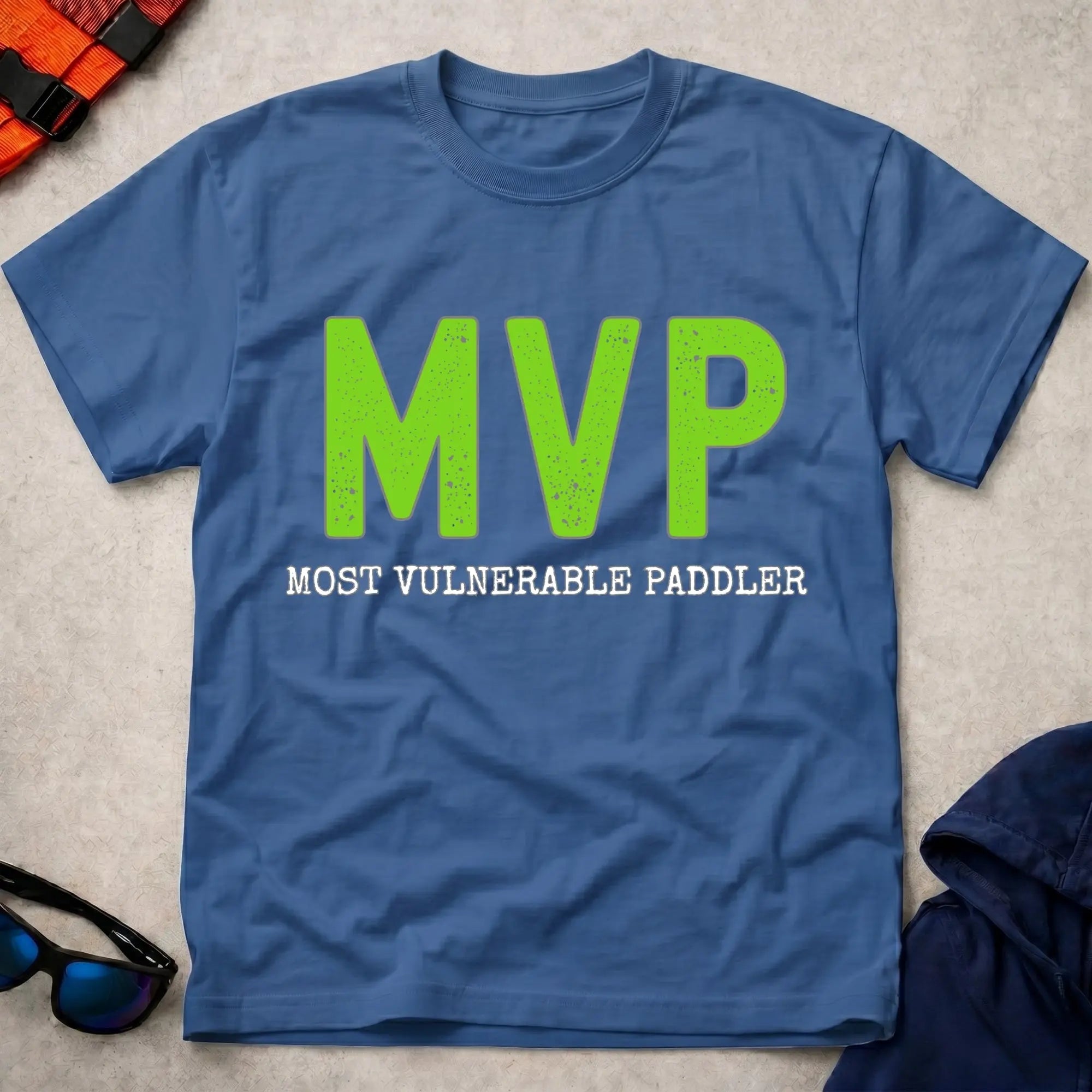 Royal Most Vulnerable Paddler paddling tee — Vector Paddle