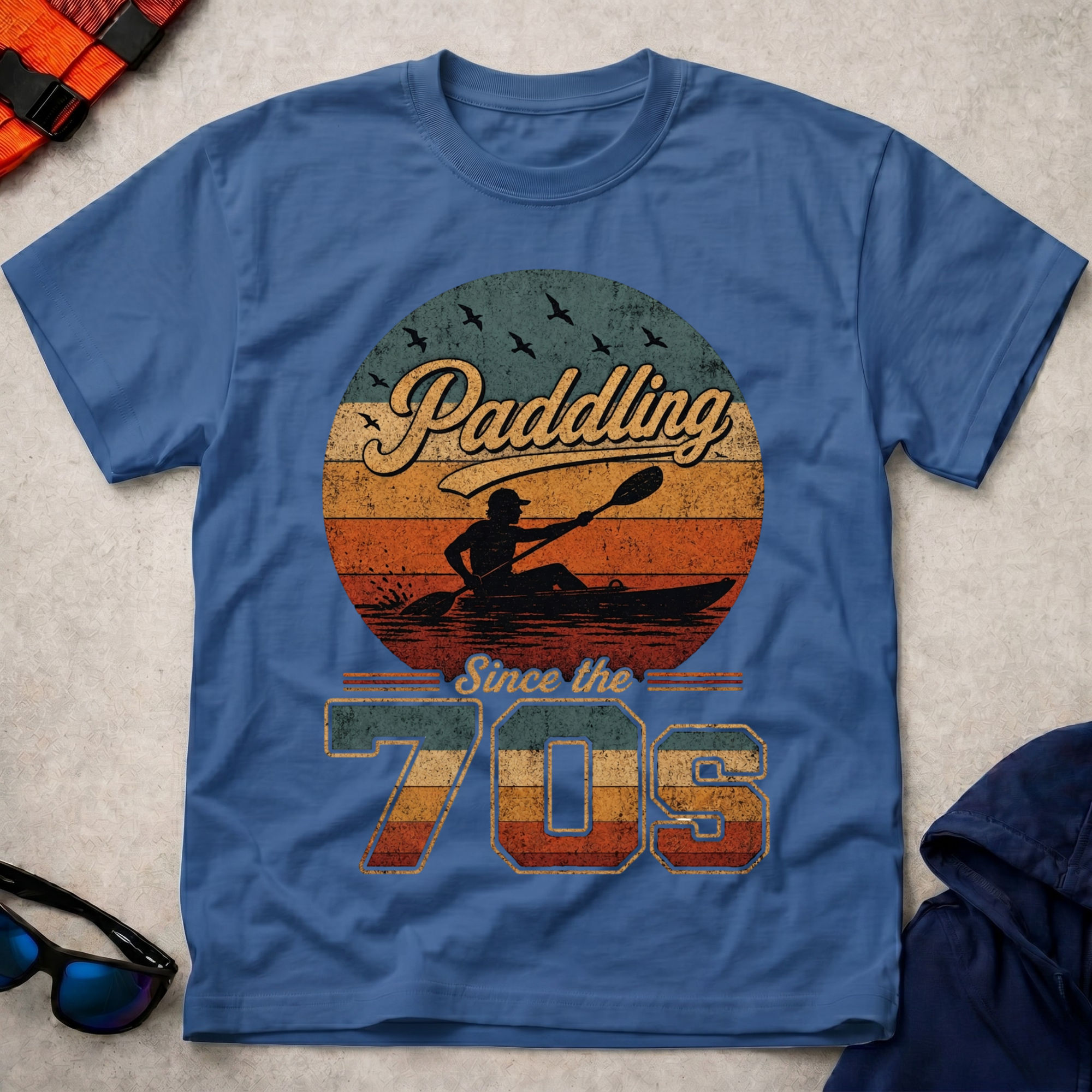 Paddling Since The 70s T-shirt 
