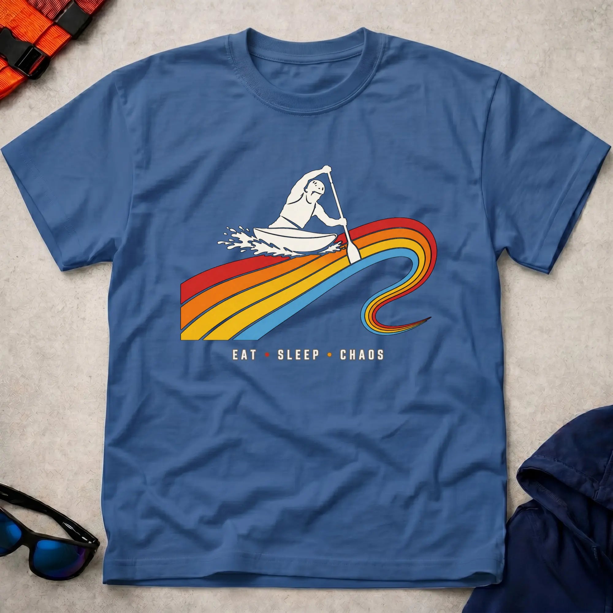 Eat Sleep Canoe Chaos T-Shirt 