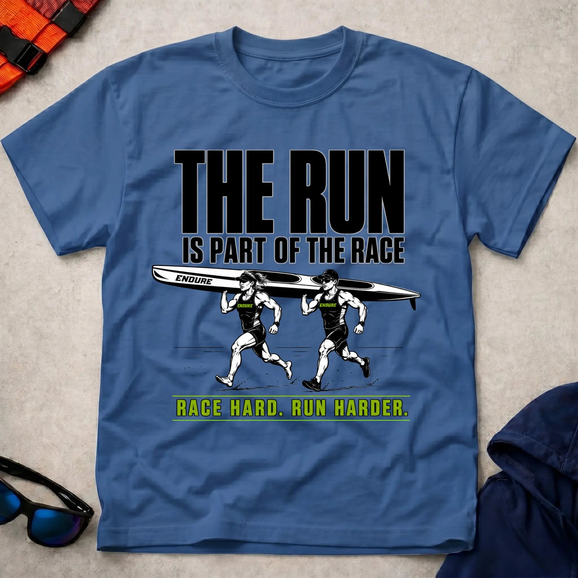 Endure The Run Is Part Of The Race Tee 
