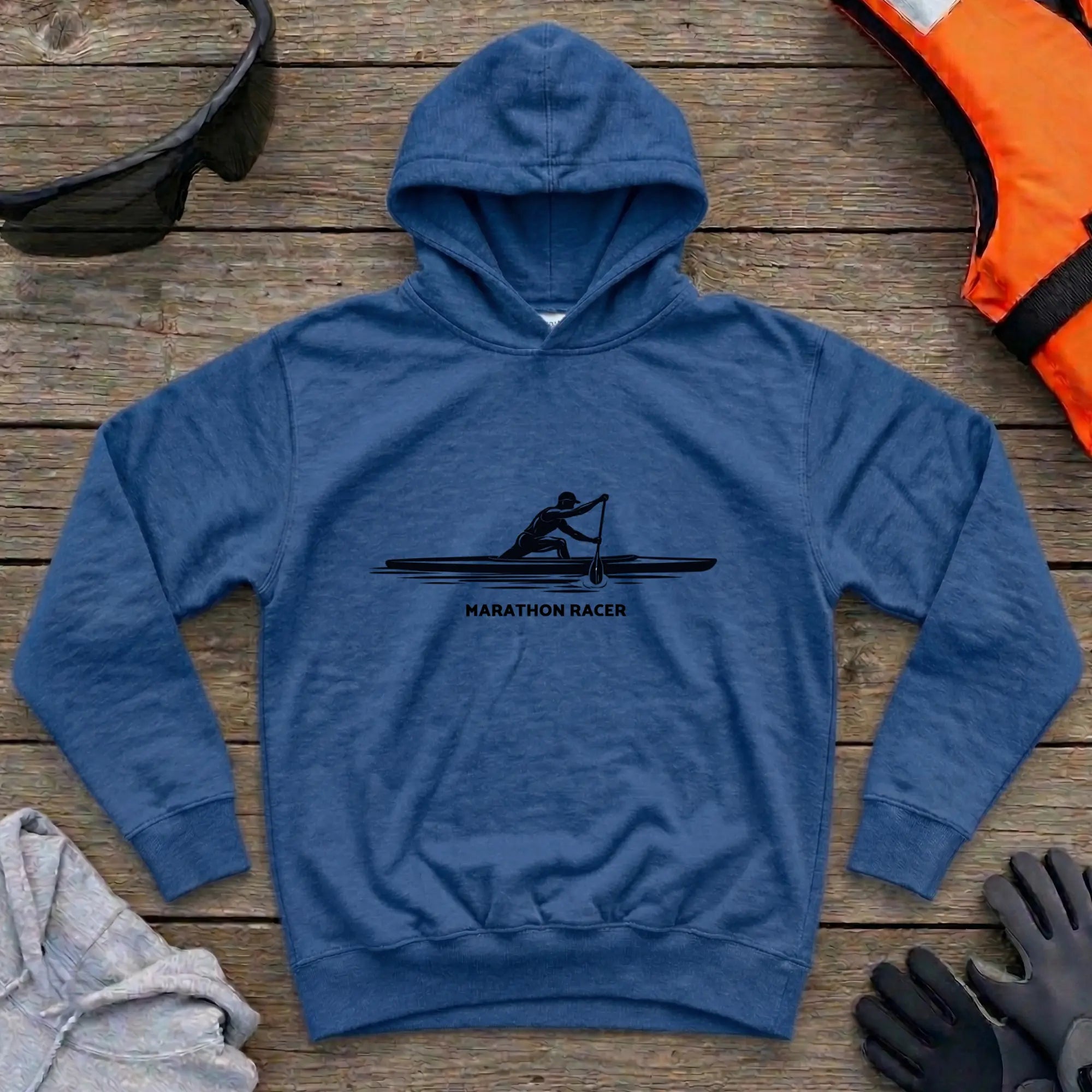 Hoodie - "Marathon Racer" | Canoe C1 Printify