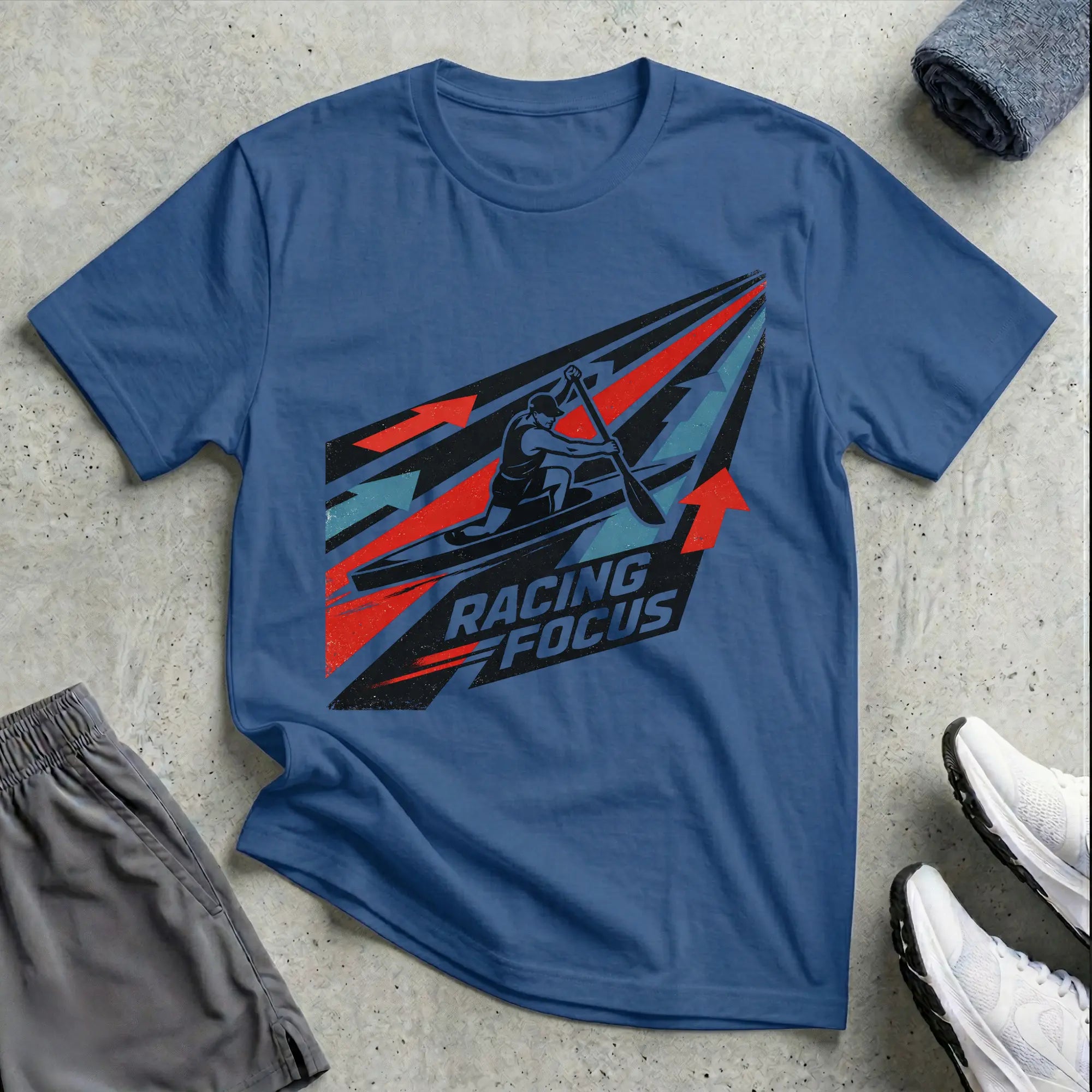 Racing Focus - Canoe T-Shirt Printify