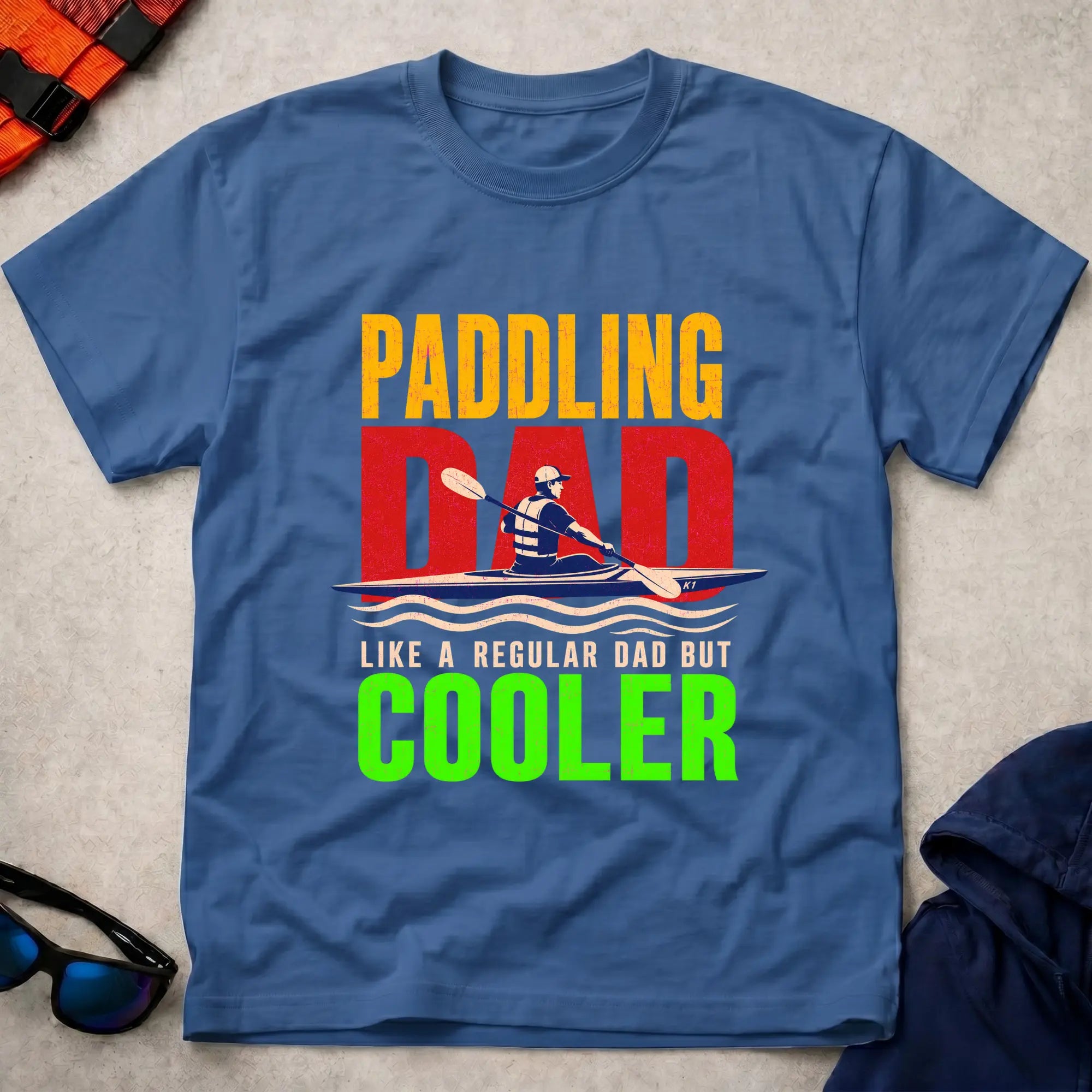 Cool Paddling Dad T-shirt 
