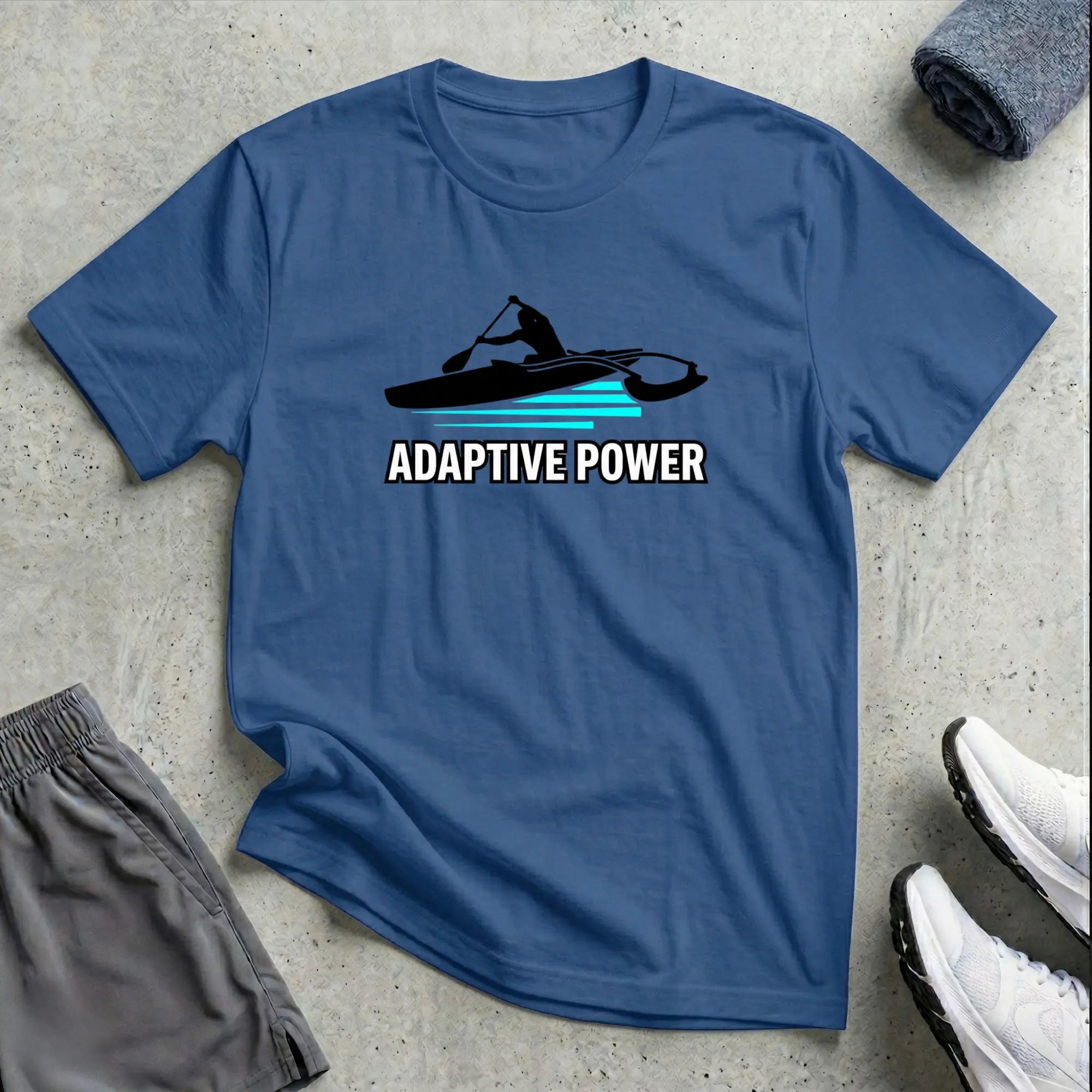 Adaptive Power. Va'a Paracanoe T-Shirt Printify