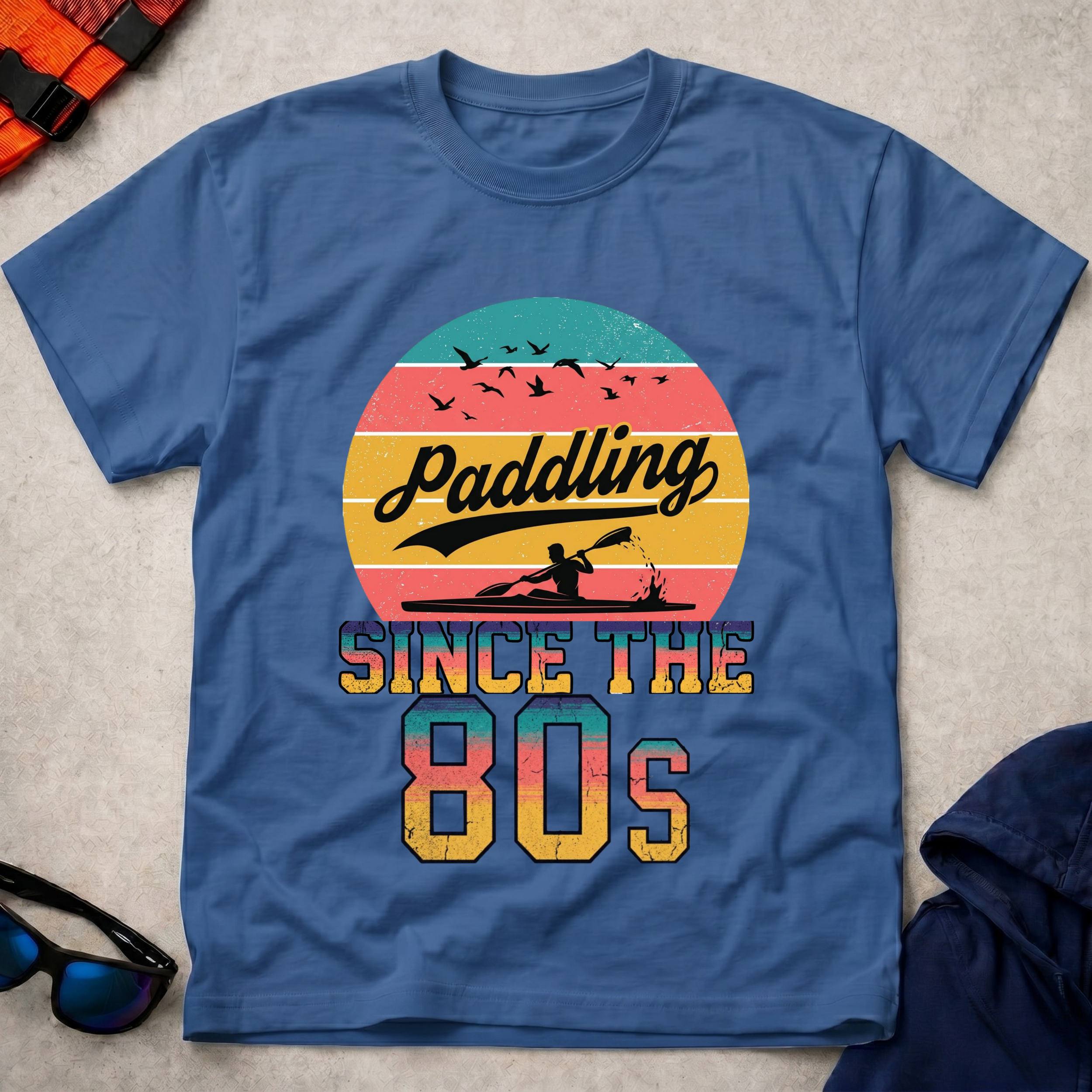 Paddling Since The 80s T-shirt 