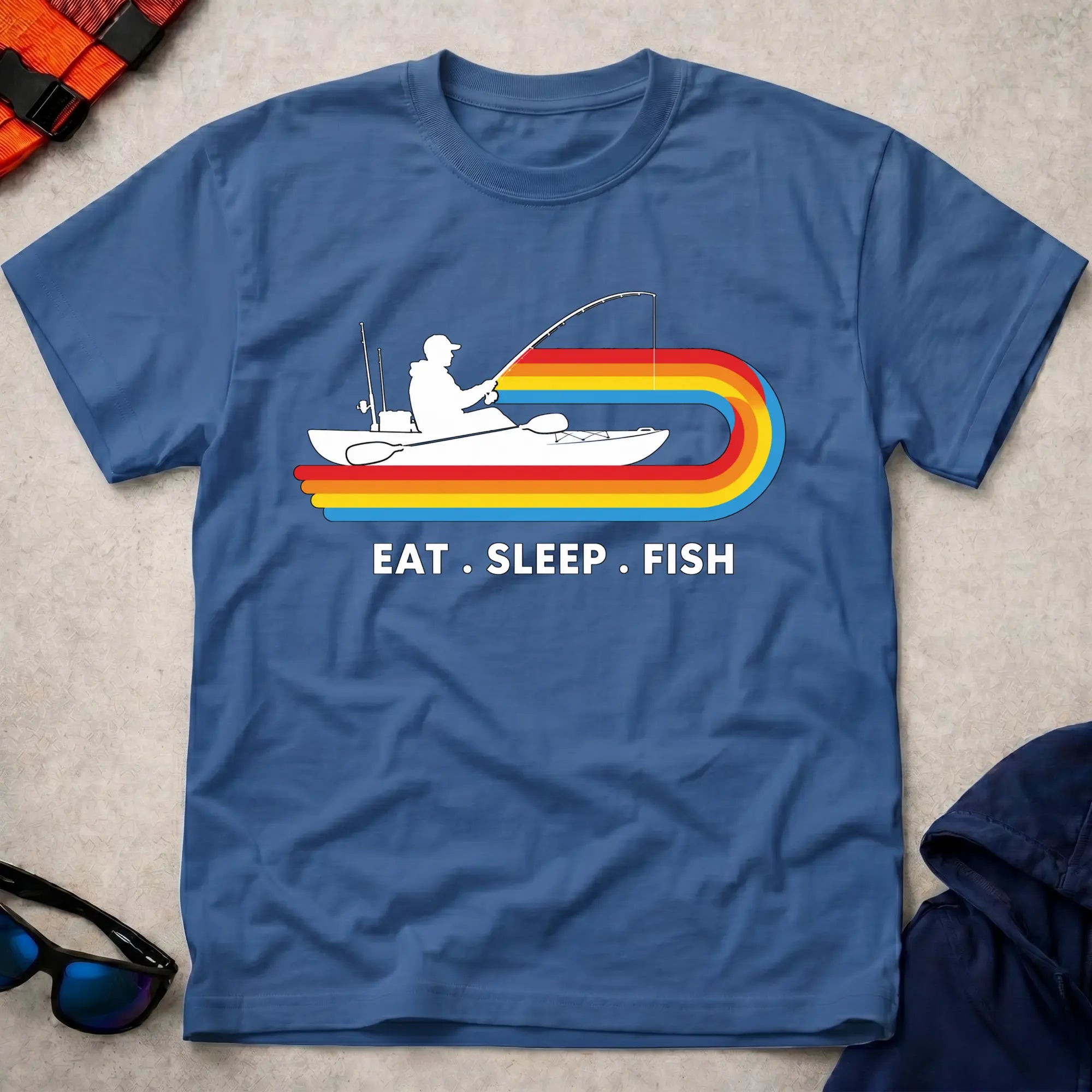 Eat Sleep Fish T-Shirt 
