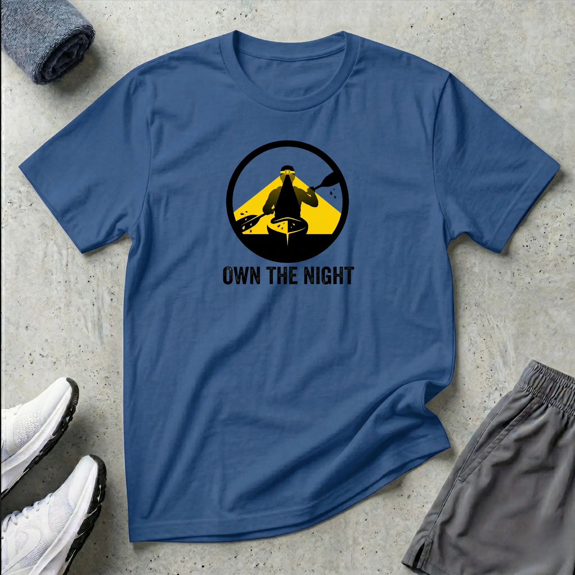 Own The Night. Kayak T-Shirt Printify