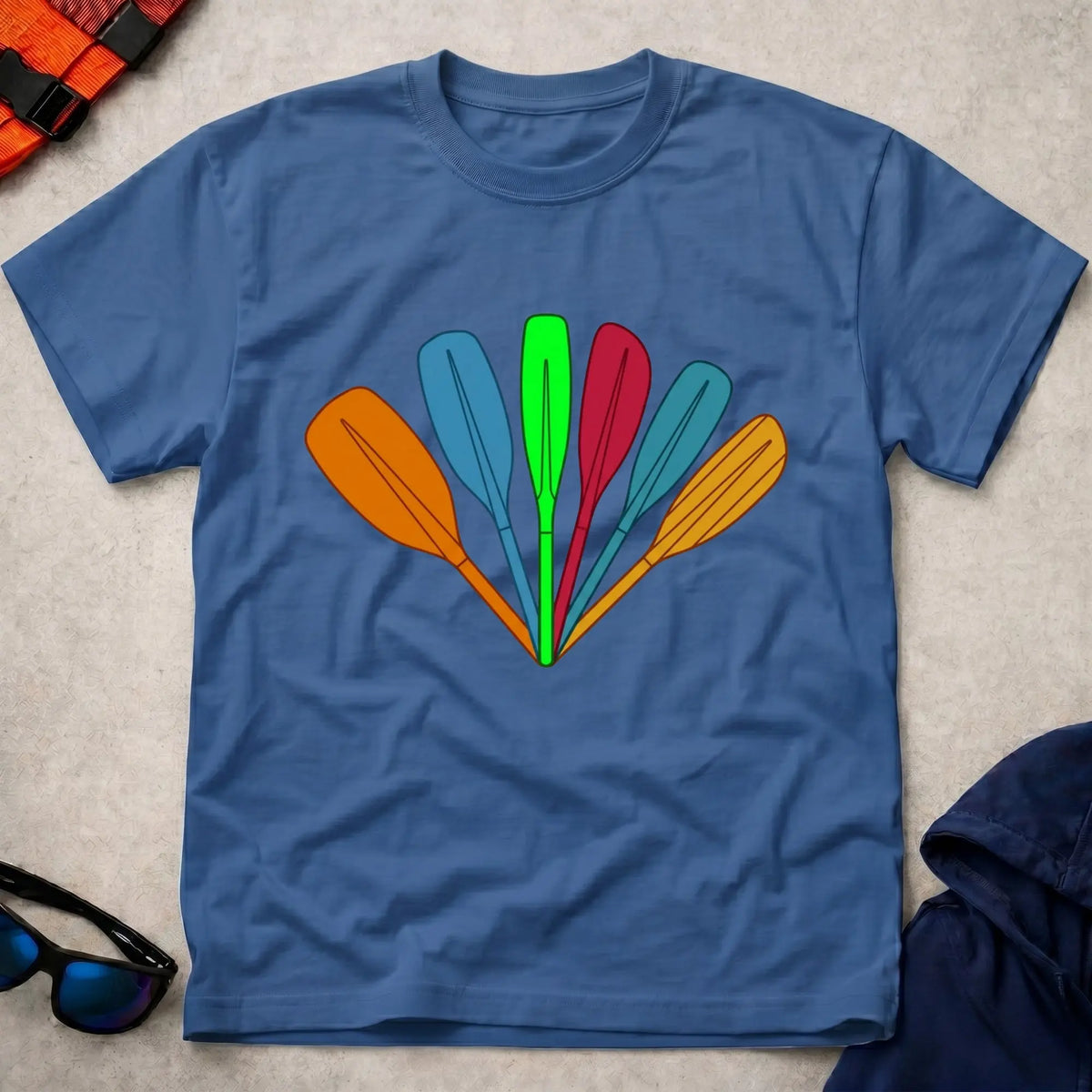 Royal Fan Of Blades t-shirt – Vector Paddle