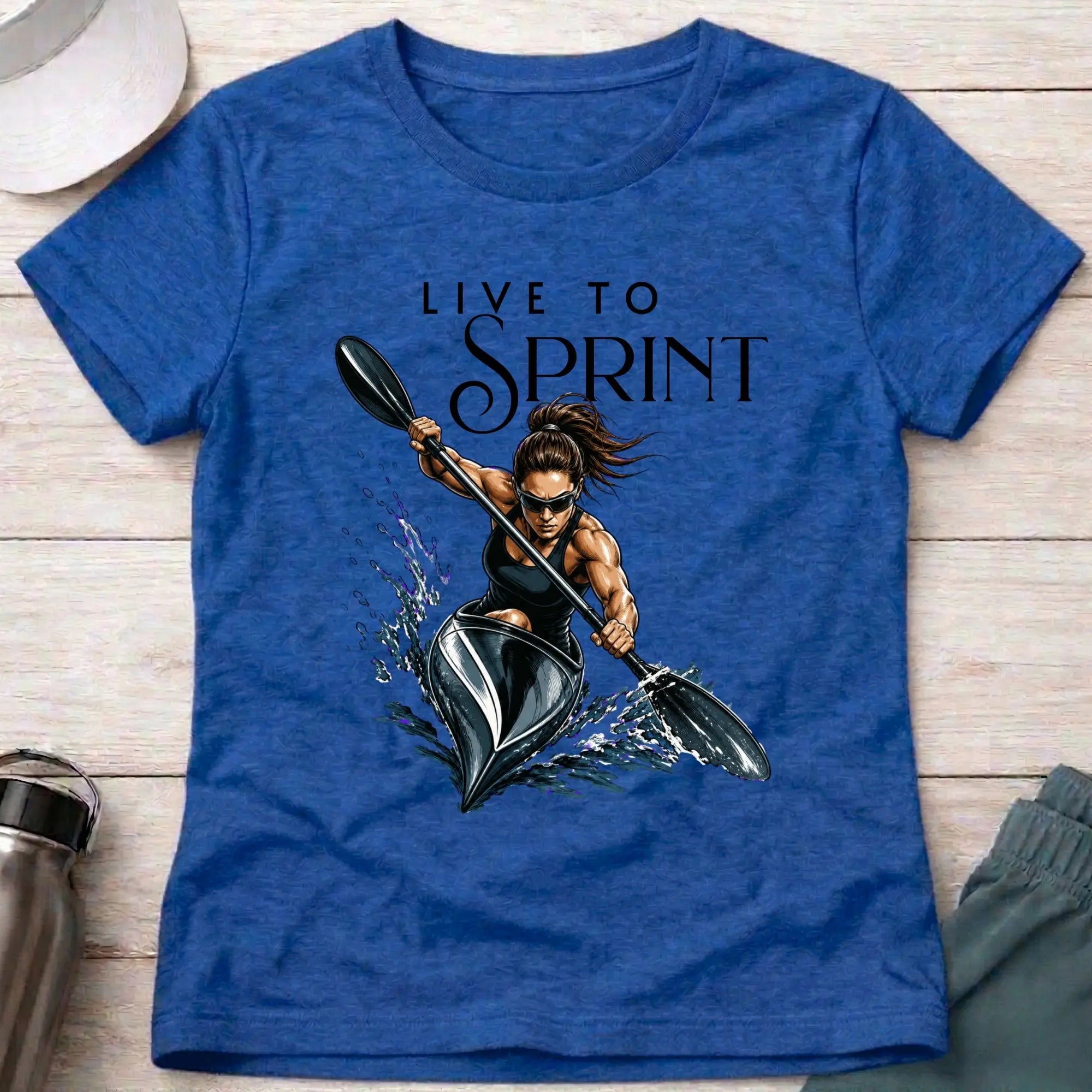 Live To Sprint Fitted Tee