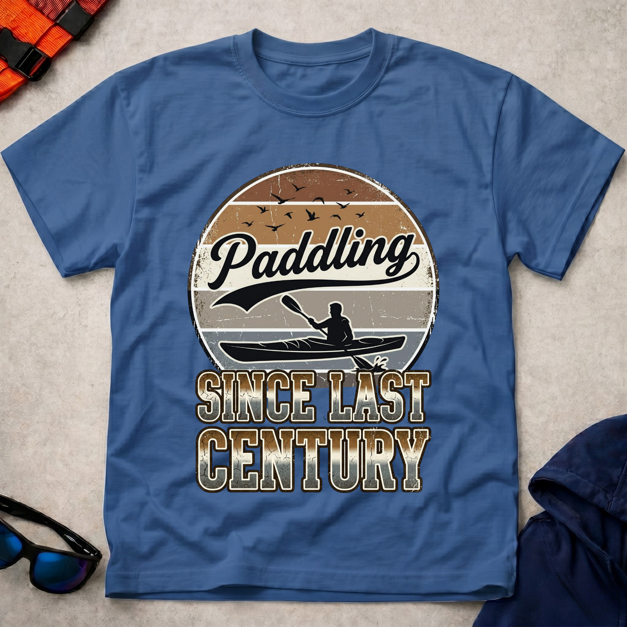 Paddling Since Last Century T-shirt 
