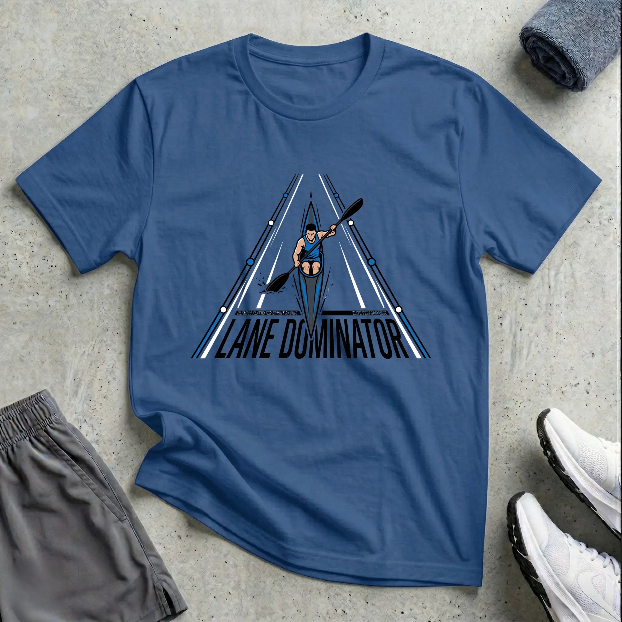 Lane Dominator - Racing T-Shirt Printify