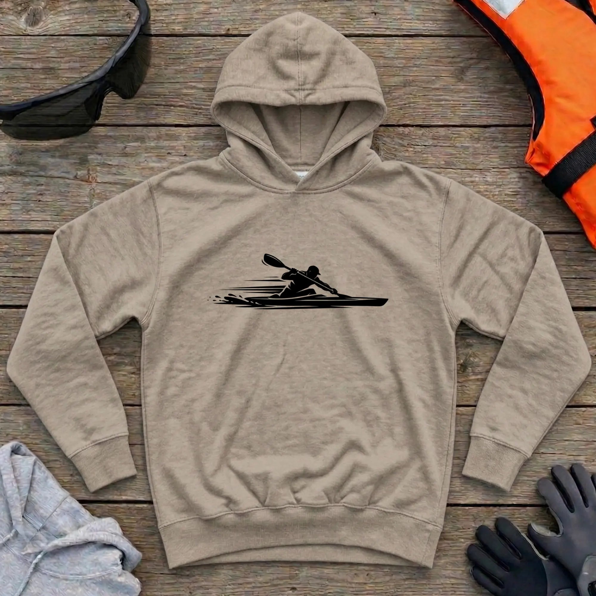 Hoodie - "K1 Kayak Sprint" Printify