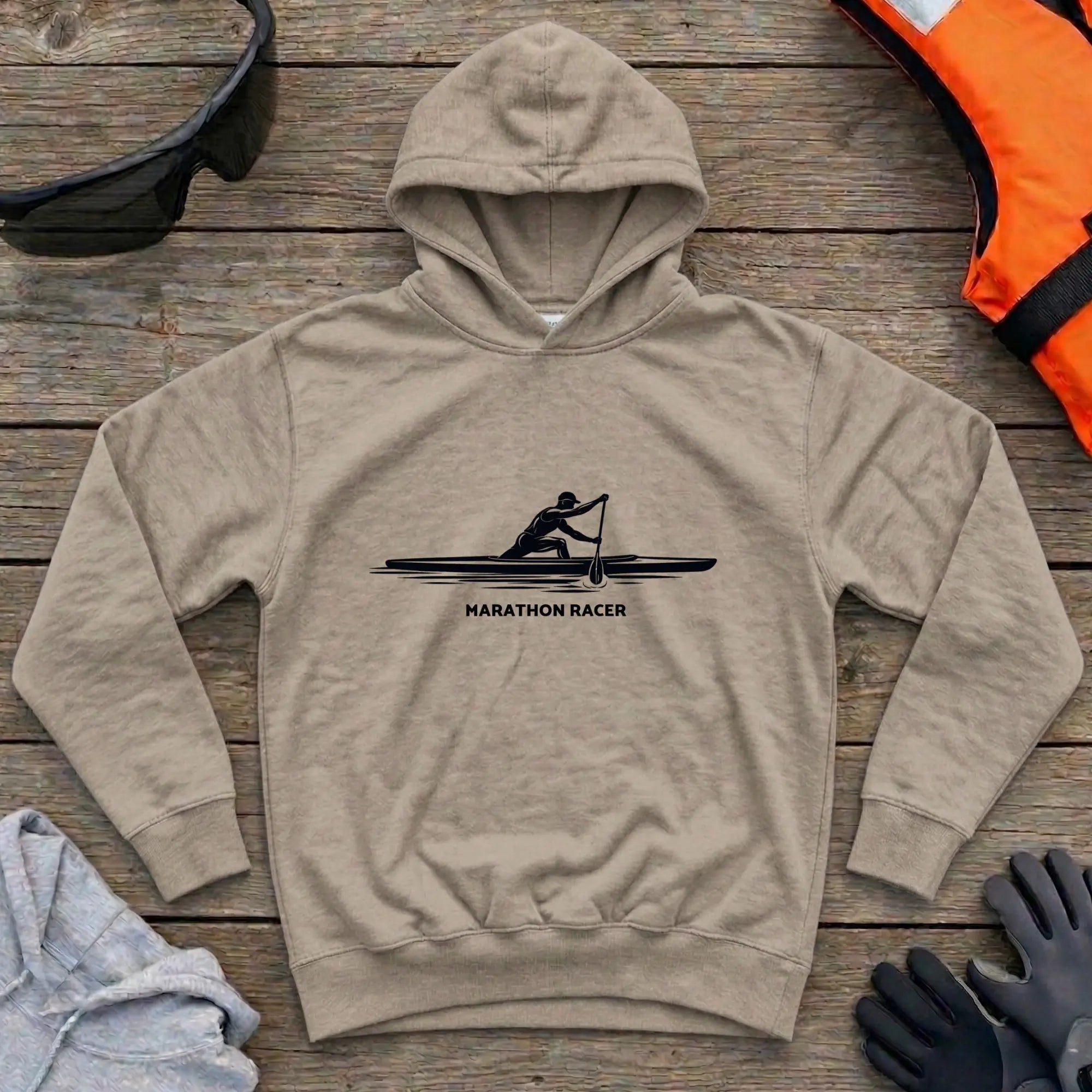 Hoodie - "Marathon Racer" | Canoe C1 Printify