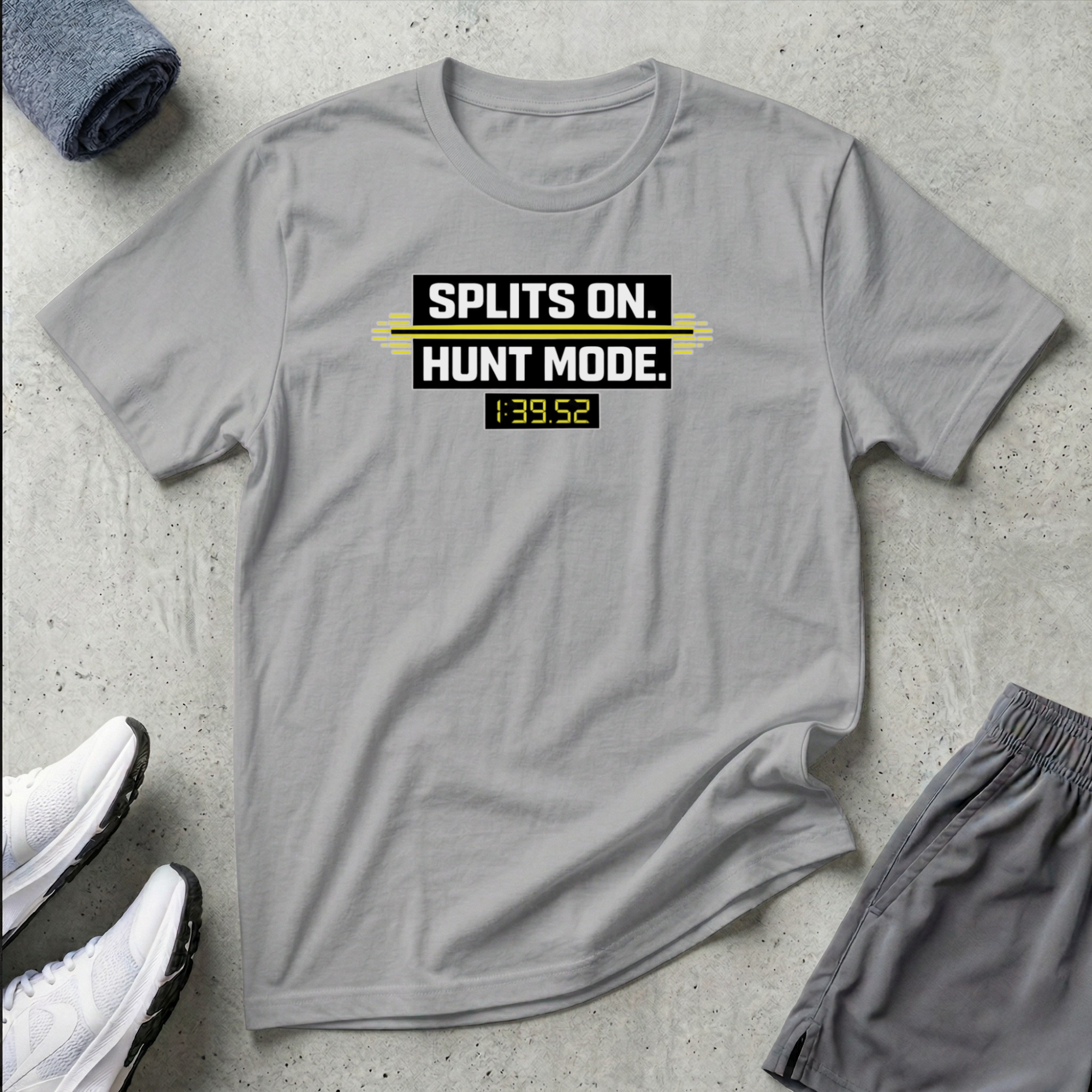 Splits On. Hunt Mode. Kayak Canoe Racing T-shirt