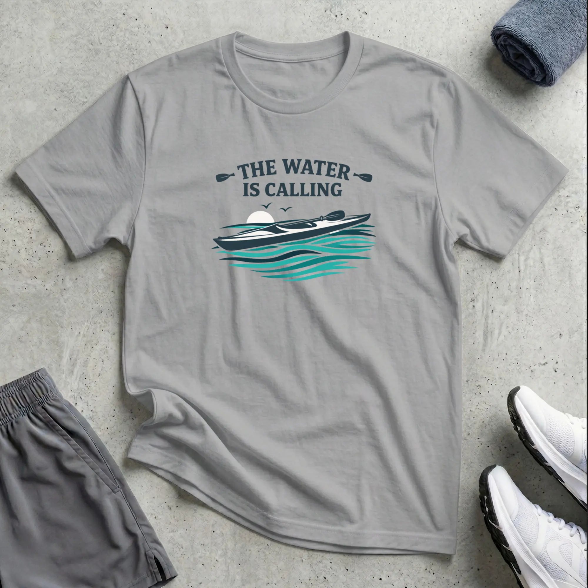 The Water Is Calling T-Shirt - LH Printify
