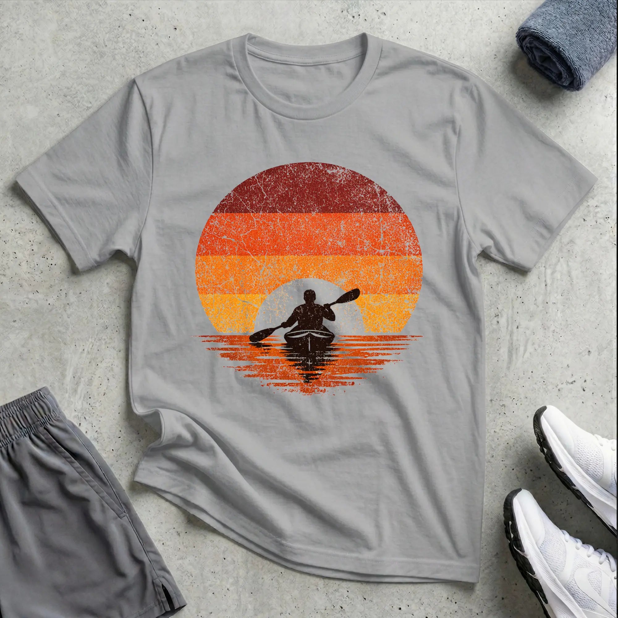 Retro Fade Relaxed T-Shirt Printify