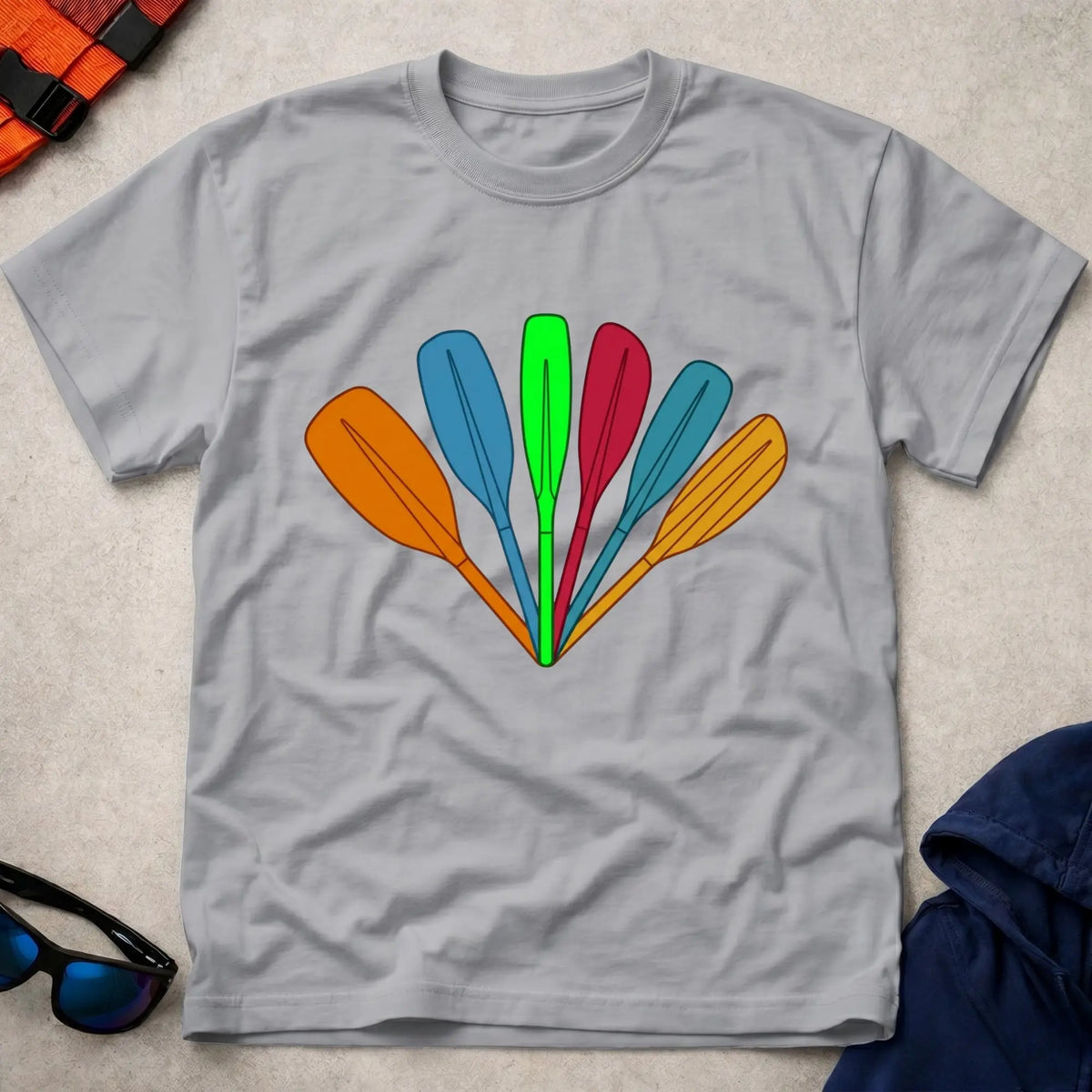 Sport Grey Fan Of Blades t-shirt – Vector Paddle