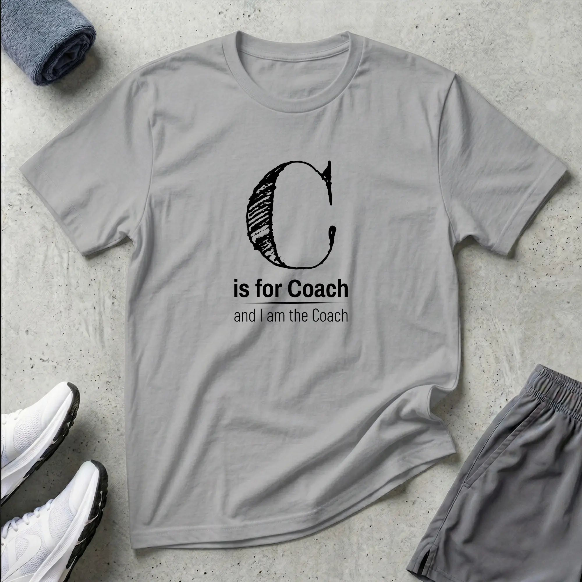 C is for Coach. Instructor T-Shirt Printify