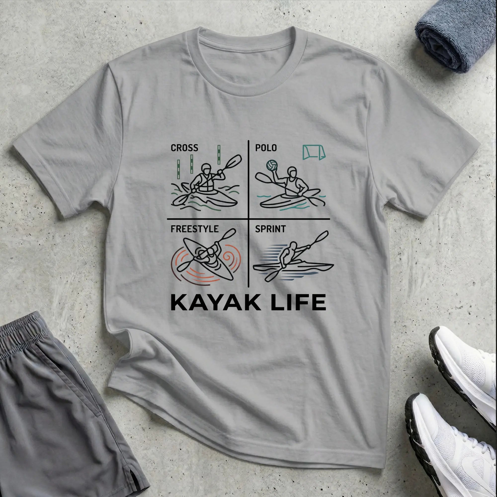 Really Relaxed. Cross Polo Freestyle Sprint T-Shirt Printify