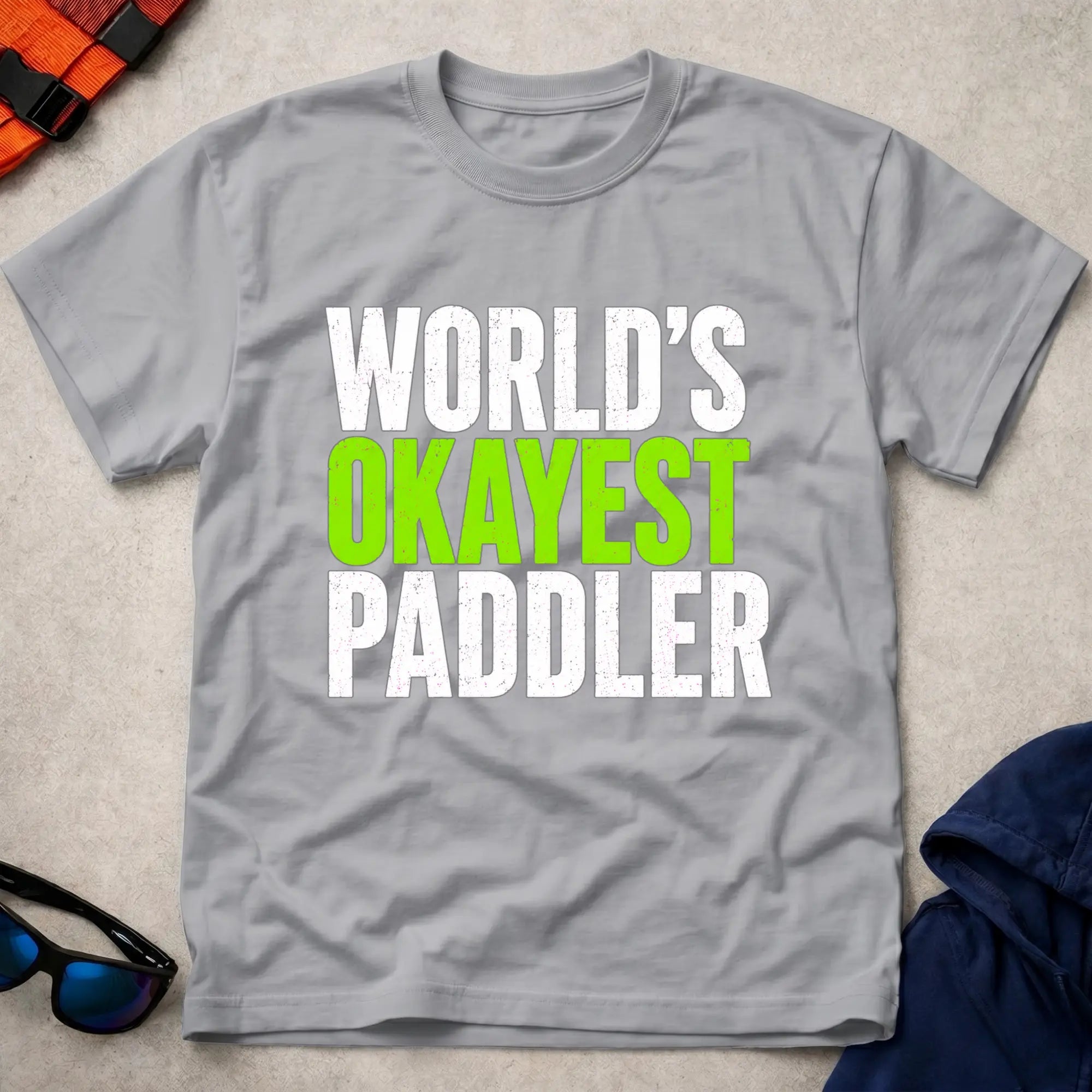 Worlds Okayest Paddler T-Shirt 