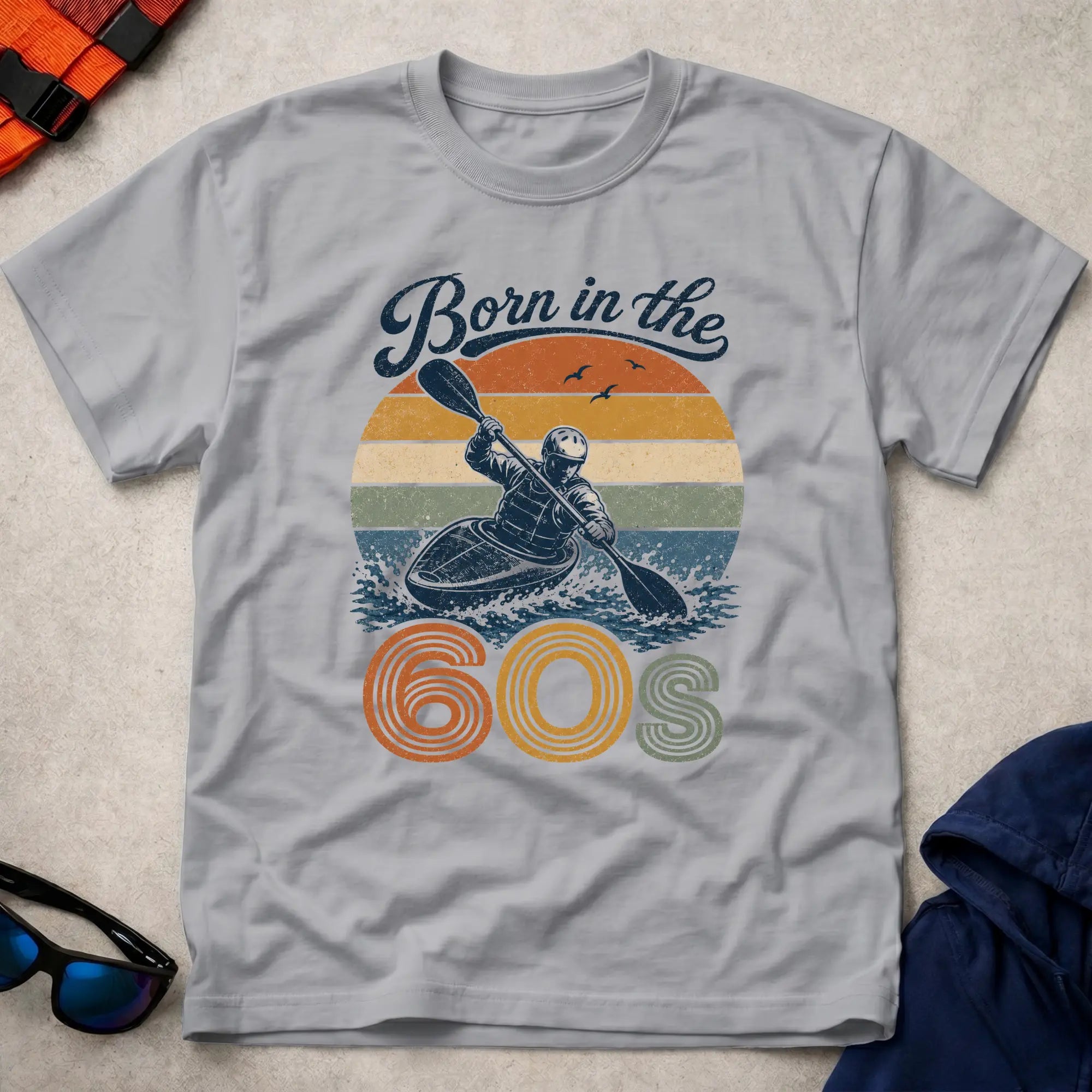 Born In The 60s Whitewater T-shirt