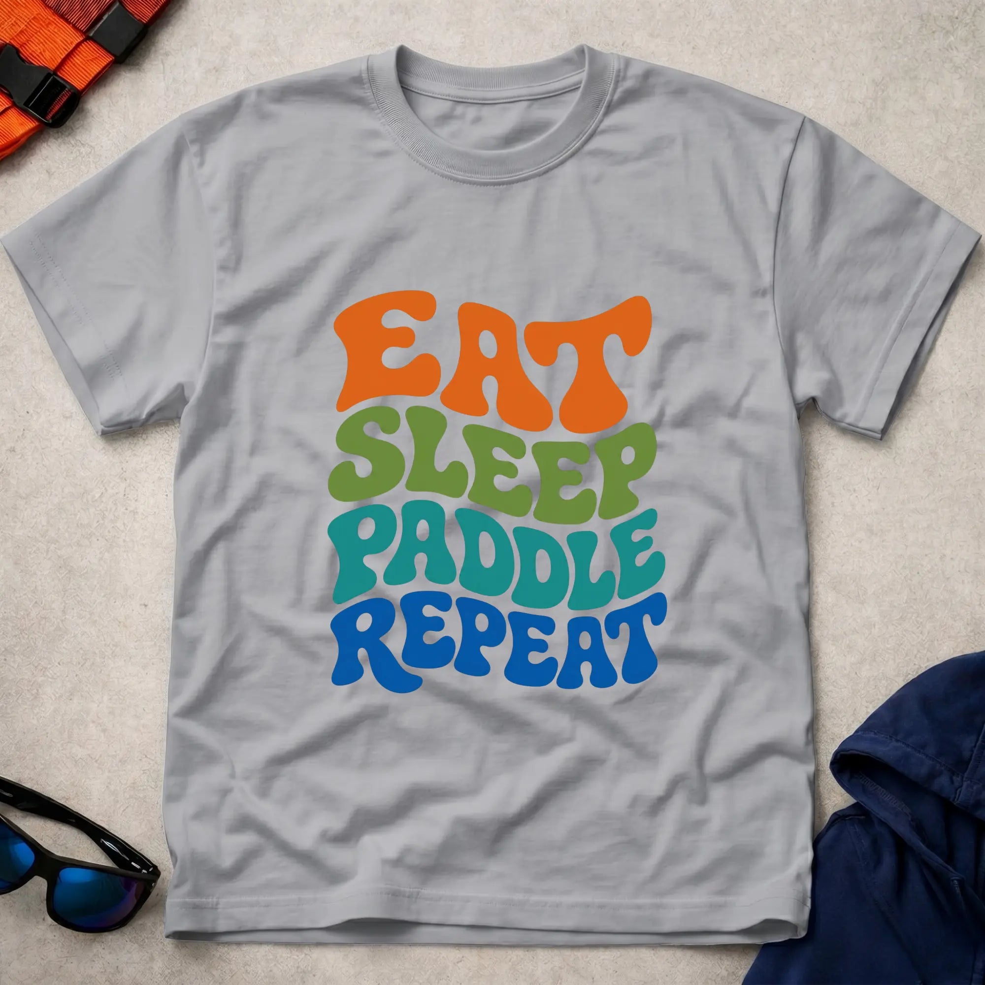 Eat Sleep Paddle Repeat T-Shirt 