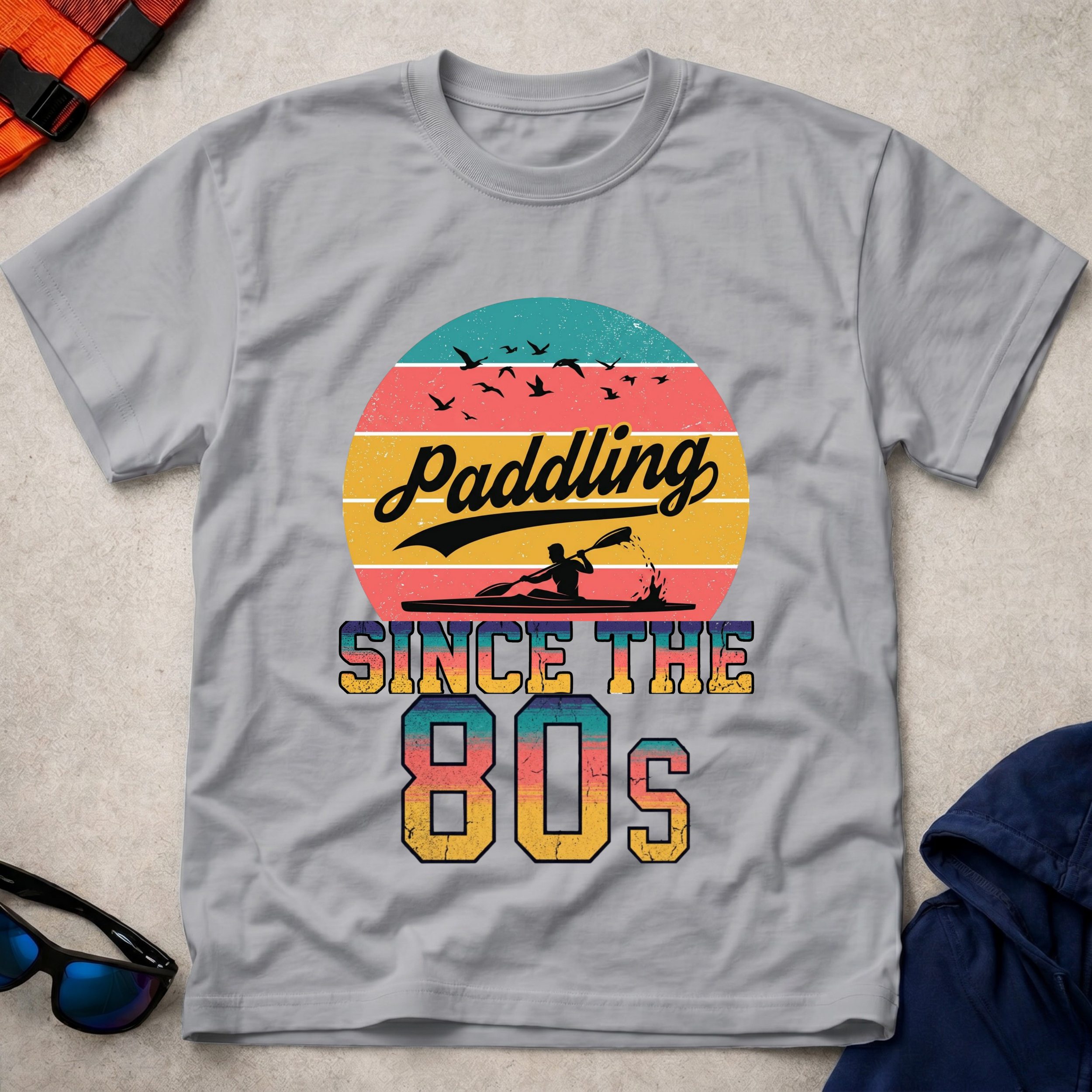 Paddling Since The 80s T-shirt 