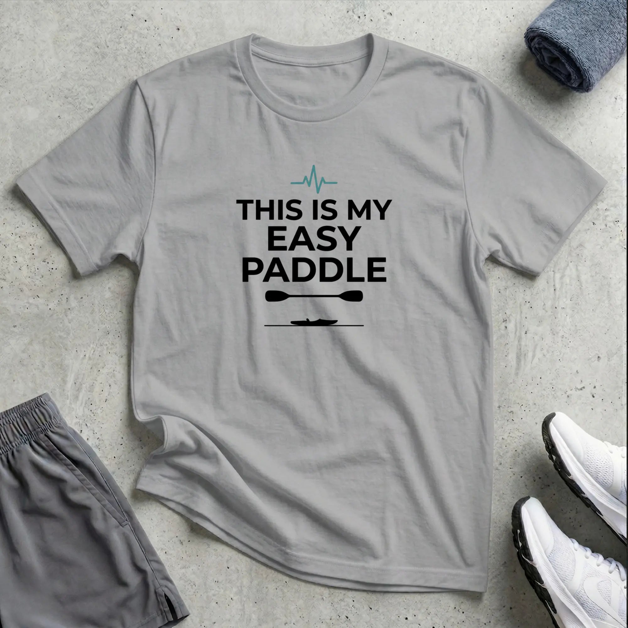 This Is My Easy Paddle. Kayak T-Shirt - LH Printify