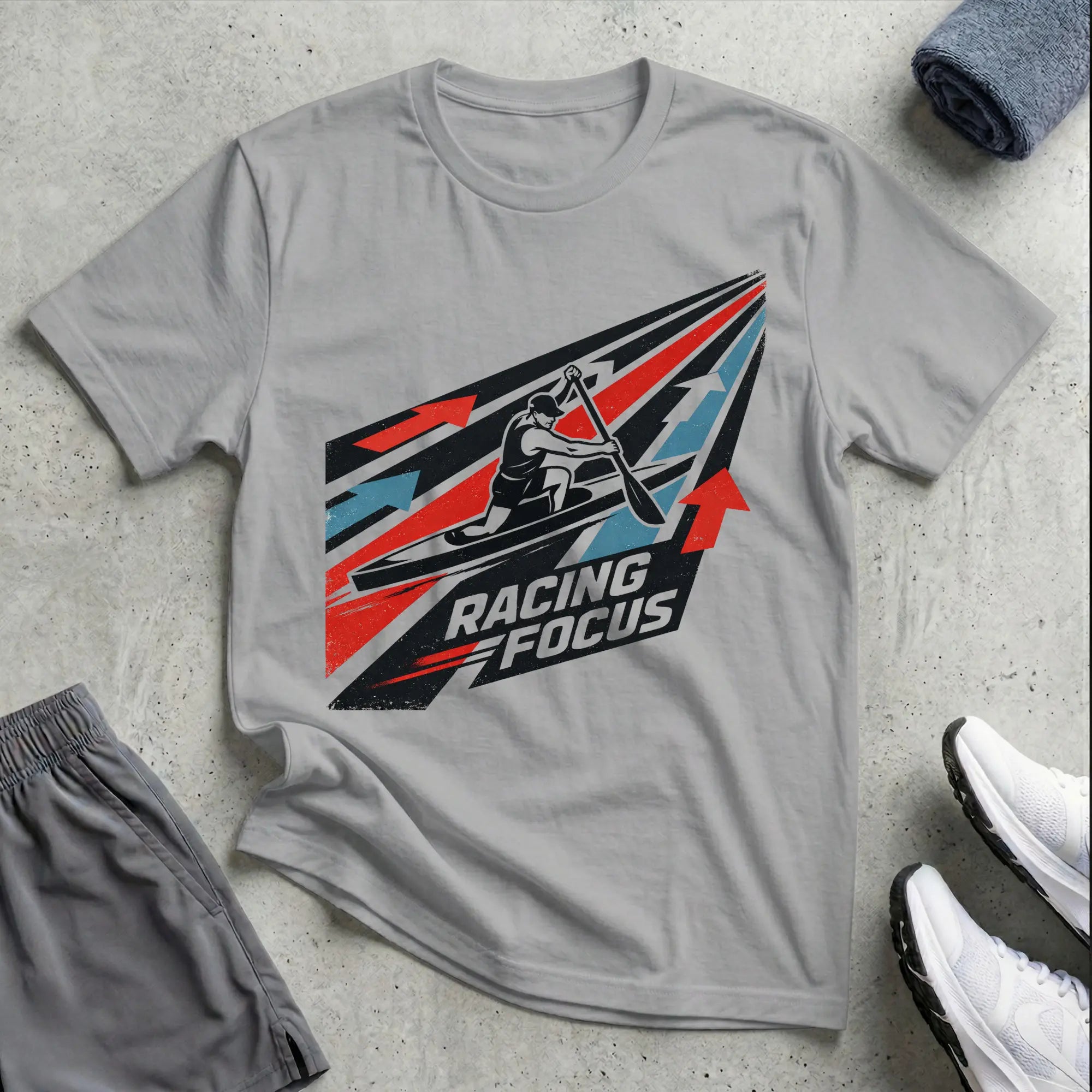 Racing Focus - Canoe T-Shirt Printify