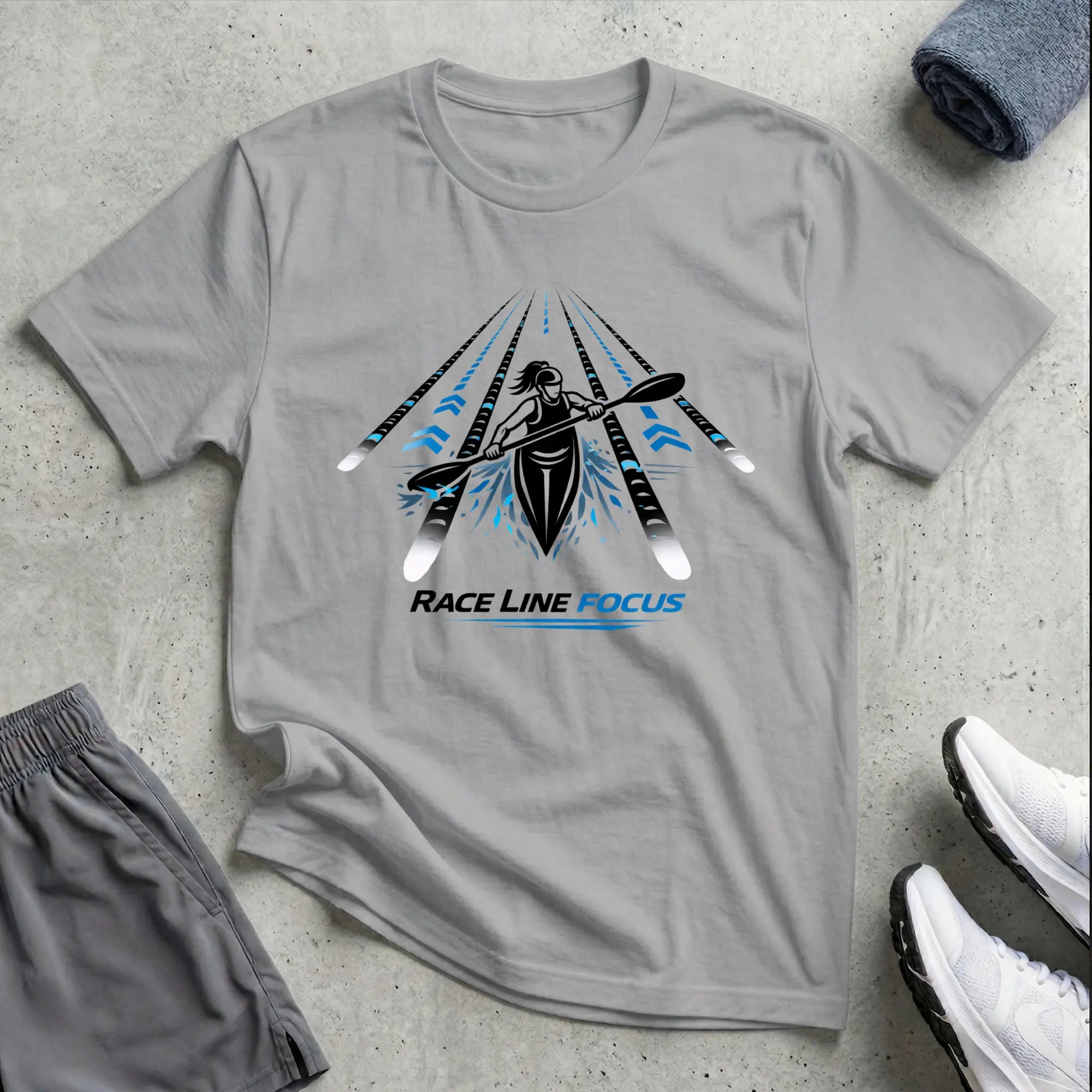 Race Line Focus - Racing T-Shirt Printify